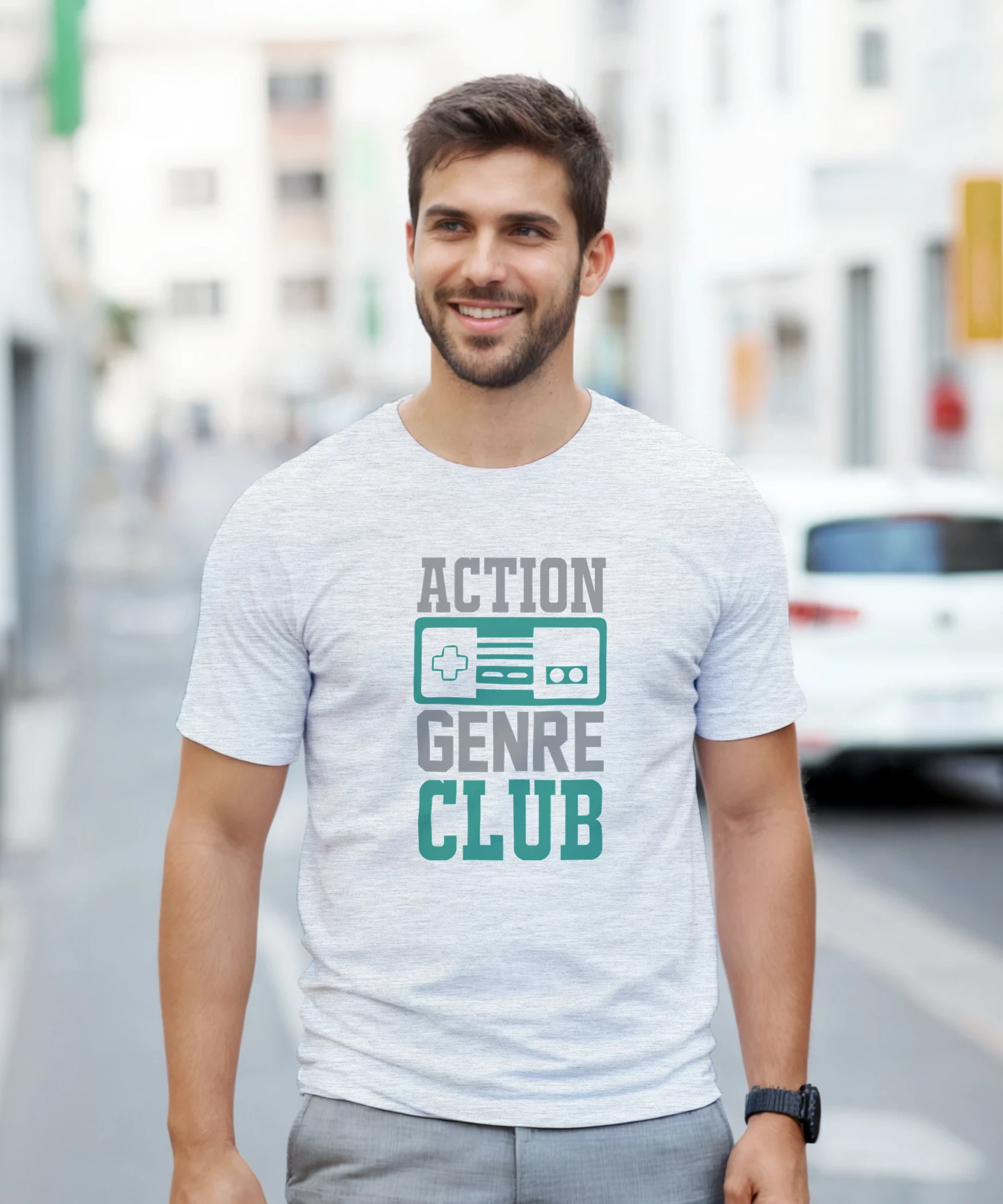 Unisex Action Gaming T-Shirt – Retro Style | Gallory Hive