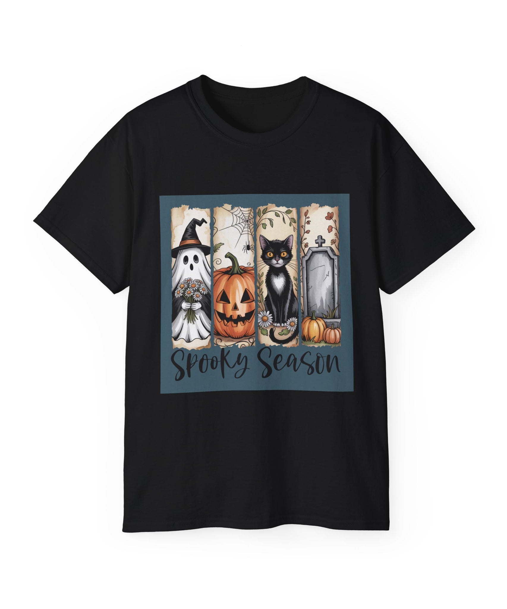 Unisex Spooky Season Tee - Inspirational Casual Wear, Christian T-Shirt, Motivational Gift, Faith-Based Apparel, Everyday Comfort - Gallory Hive