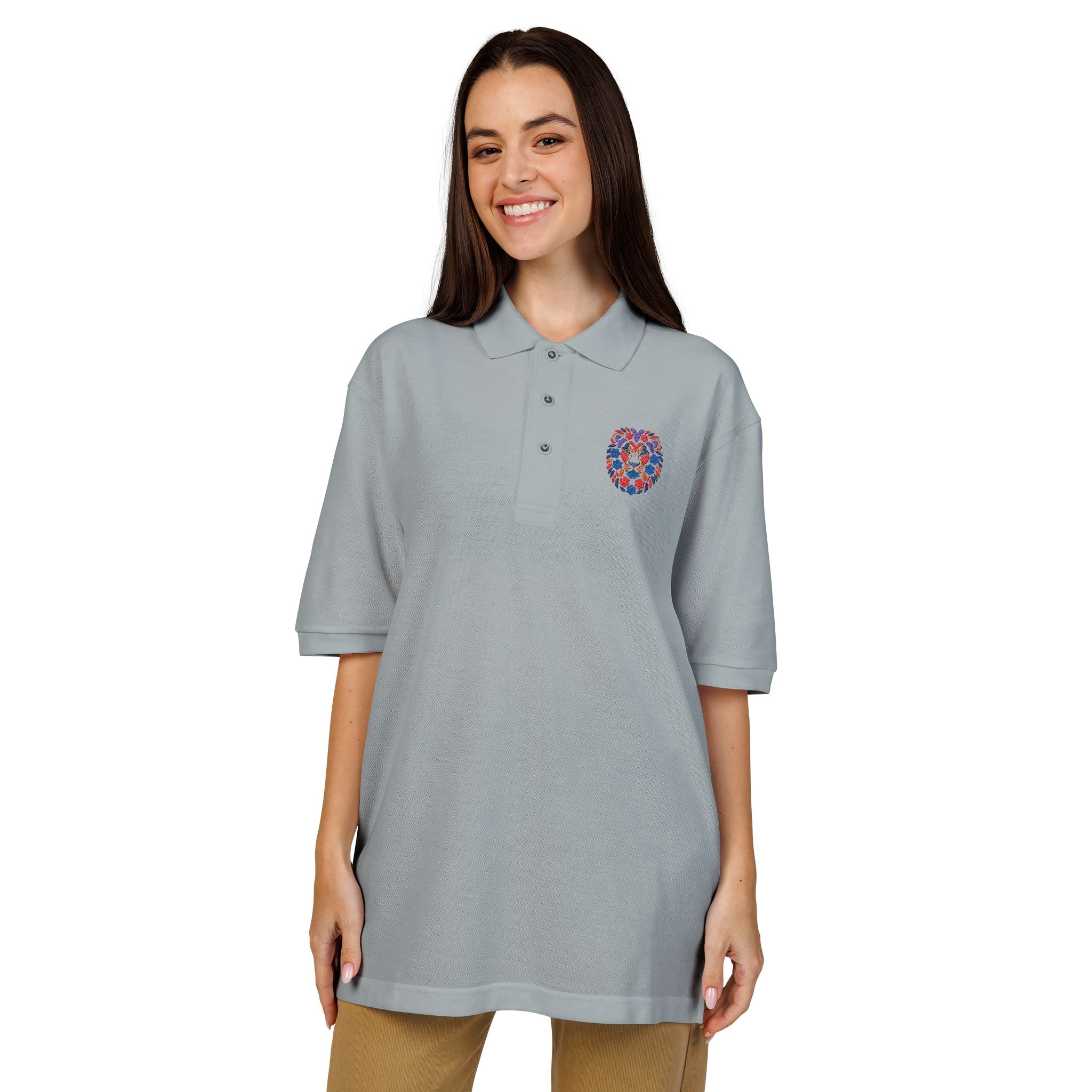 Embroidery Polo Shirt - Stylish, Comfortable, Unisex Shirt for Casual and Office Wear, Perfect Gift for Birthdays and Holidays
