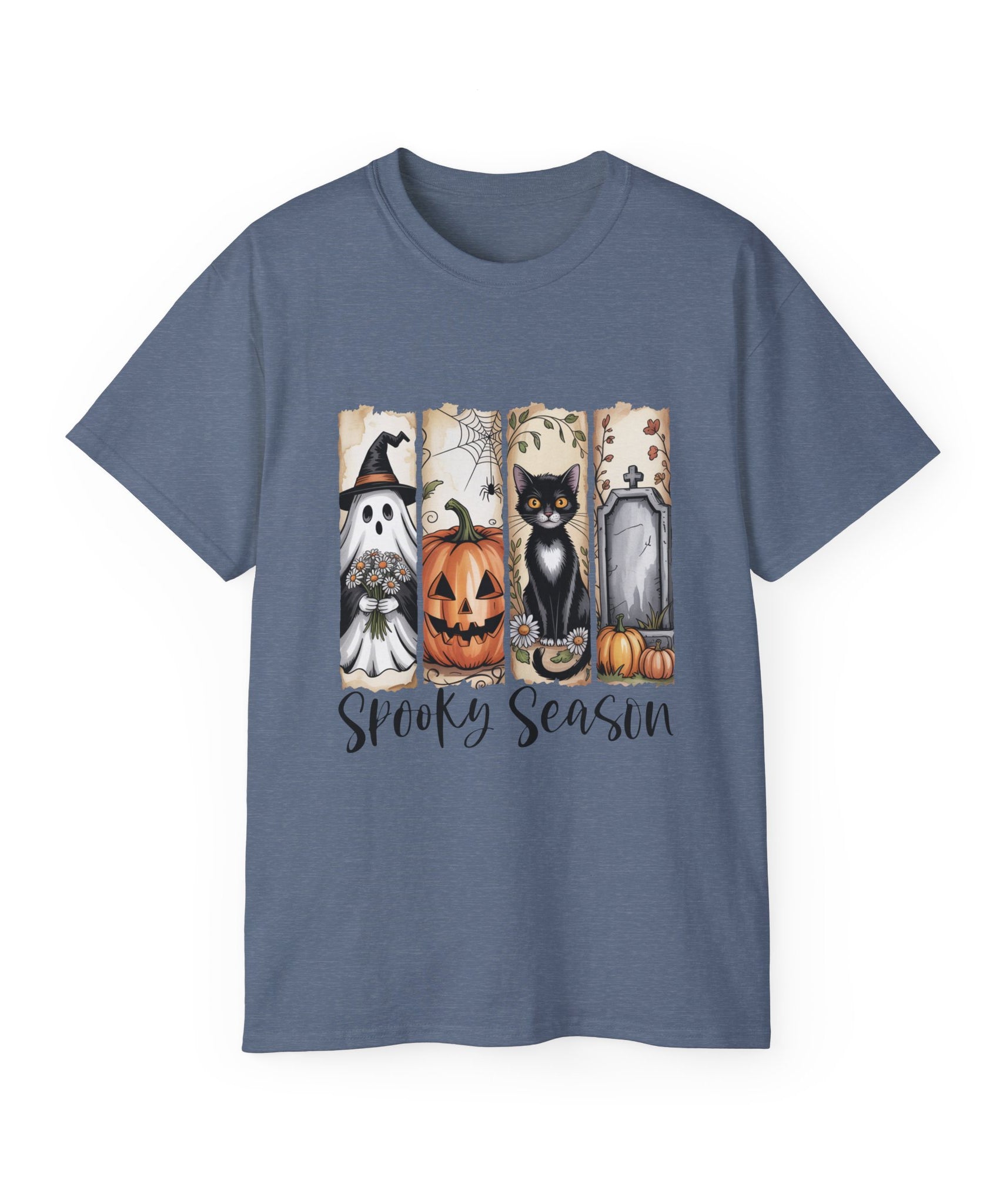 Unisex Spooky Season Tee - Inspirational Casual Wear, Christian T-Shirt, Motivational Gift, Faith-Based Apparel, Everyday Comfort - Gallory Hive