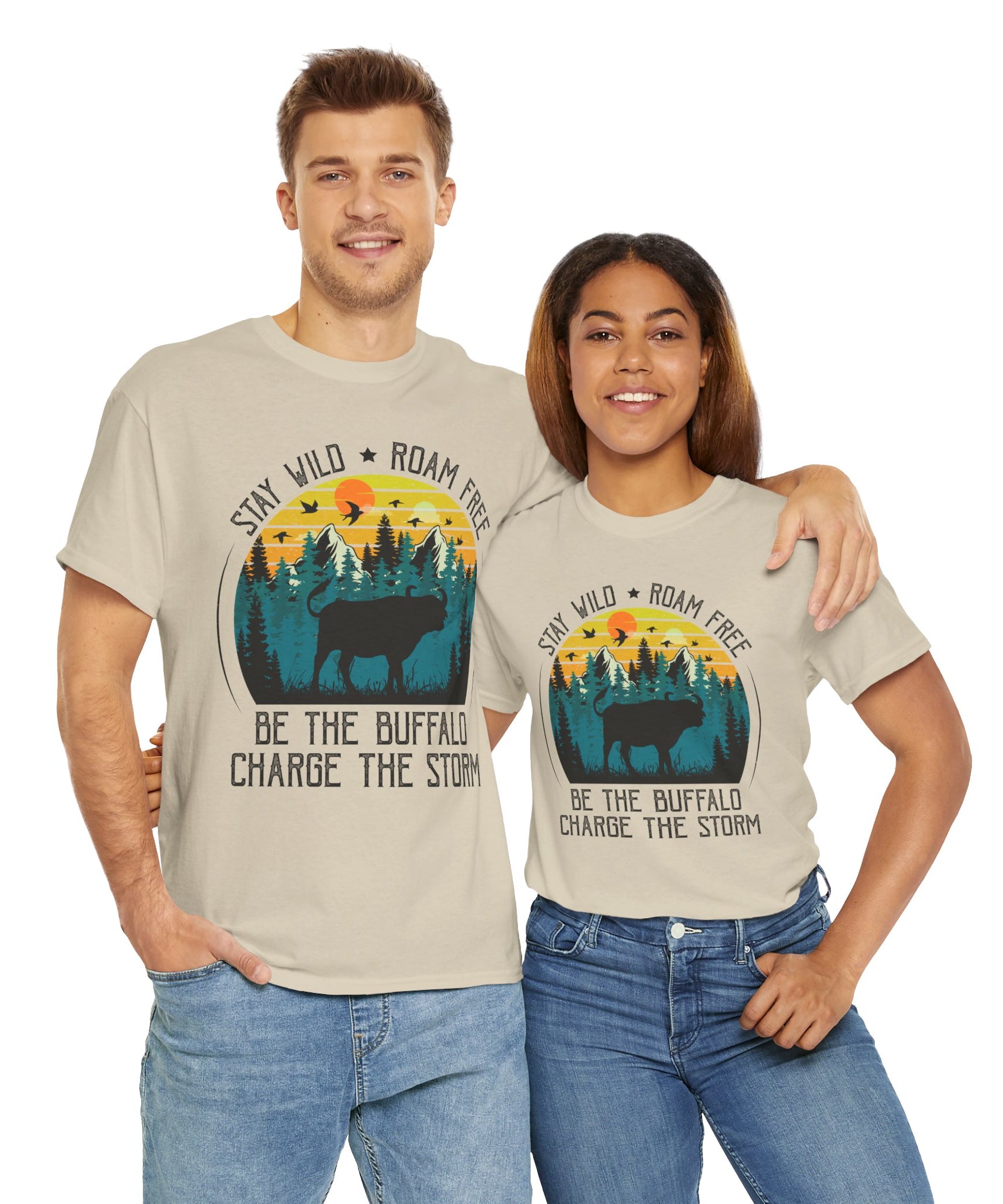 Wild Buffalo Mountain Graphic Tee
