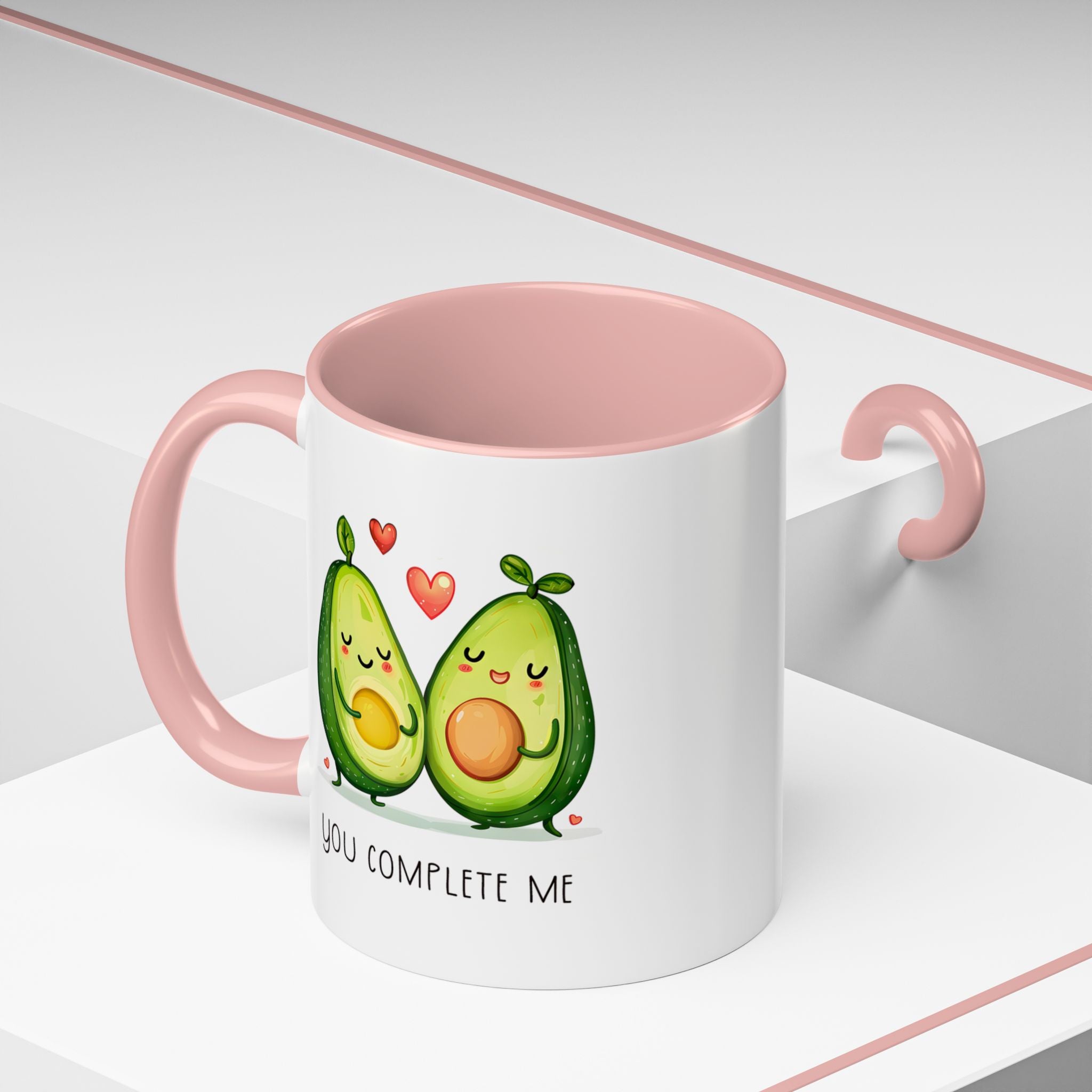 Funny Avocado Couple Ceramic Coffee Mug | Gallory Hive