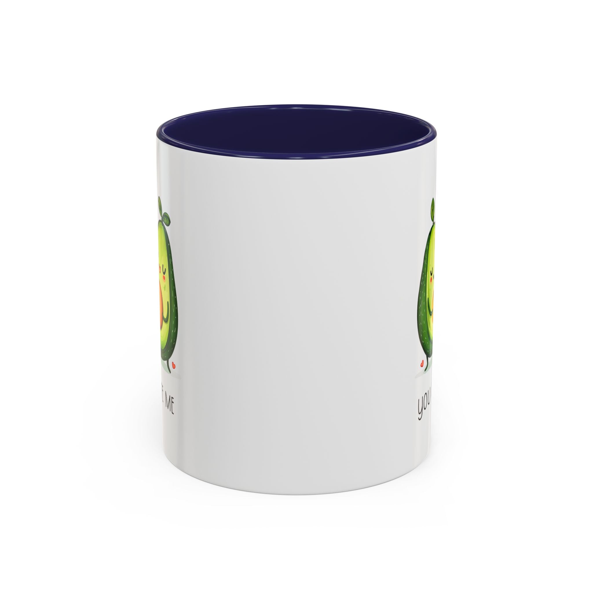 Funny Avocado Couple Ceramic Coffee Mug | Gallory Hive