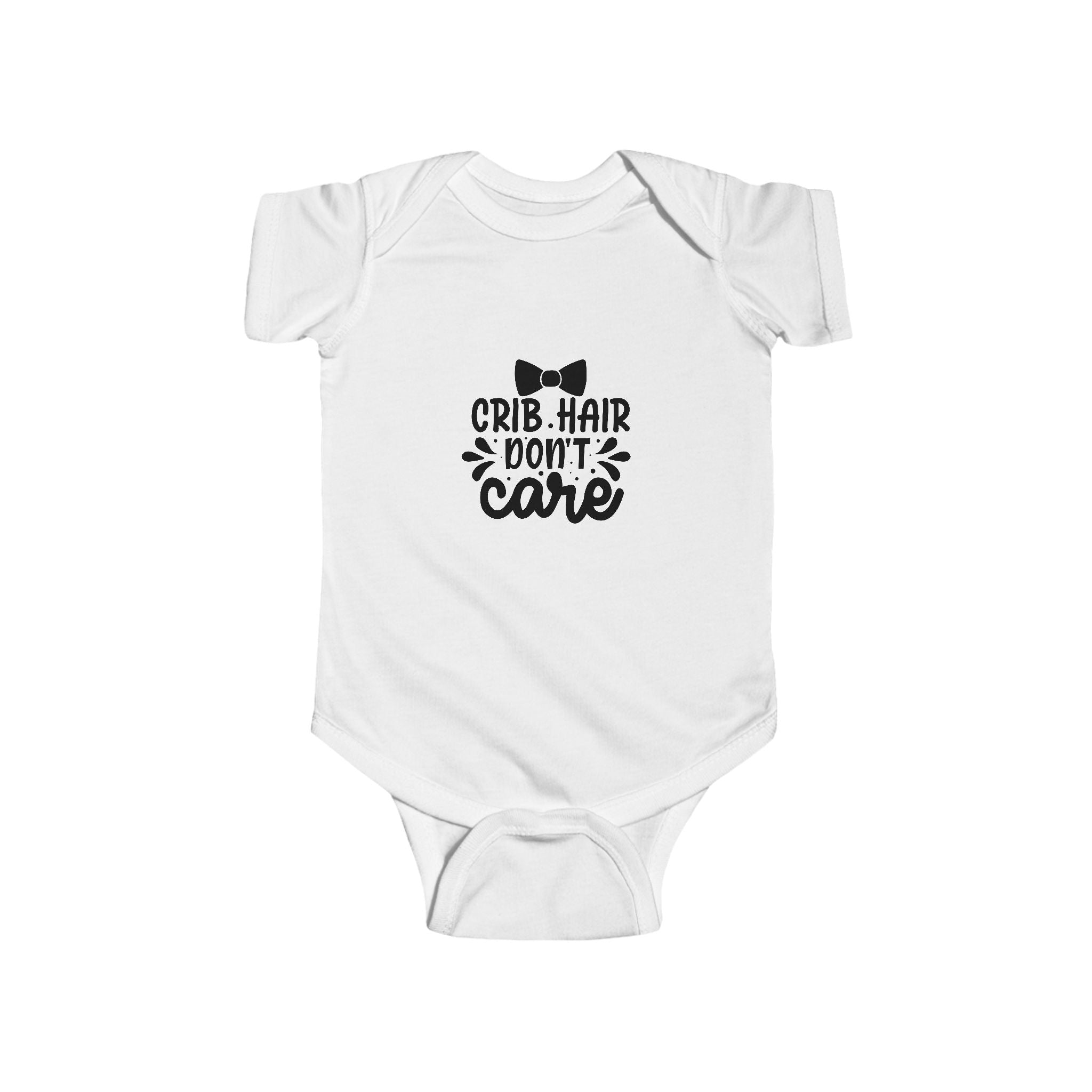 Infant Bodysuit - Crib Hair Don't Care, Newborn Gift, Funny Baby Clothes