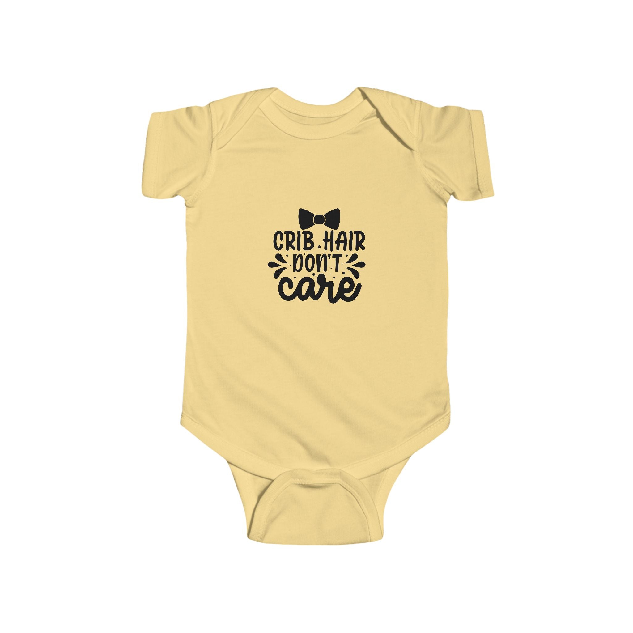 Infant Bodysuit - Crib Hair Don't Care, Newborn Gift, Funny Baby Clothes
