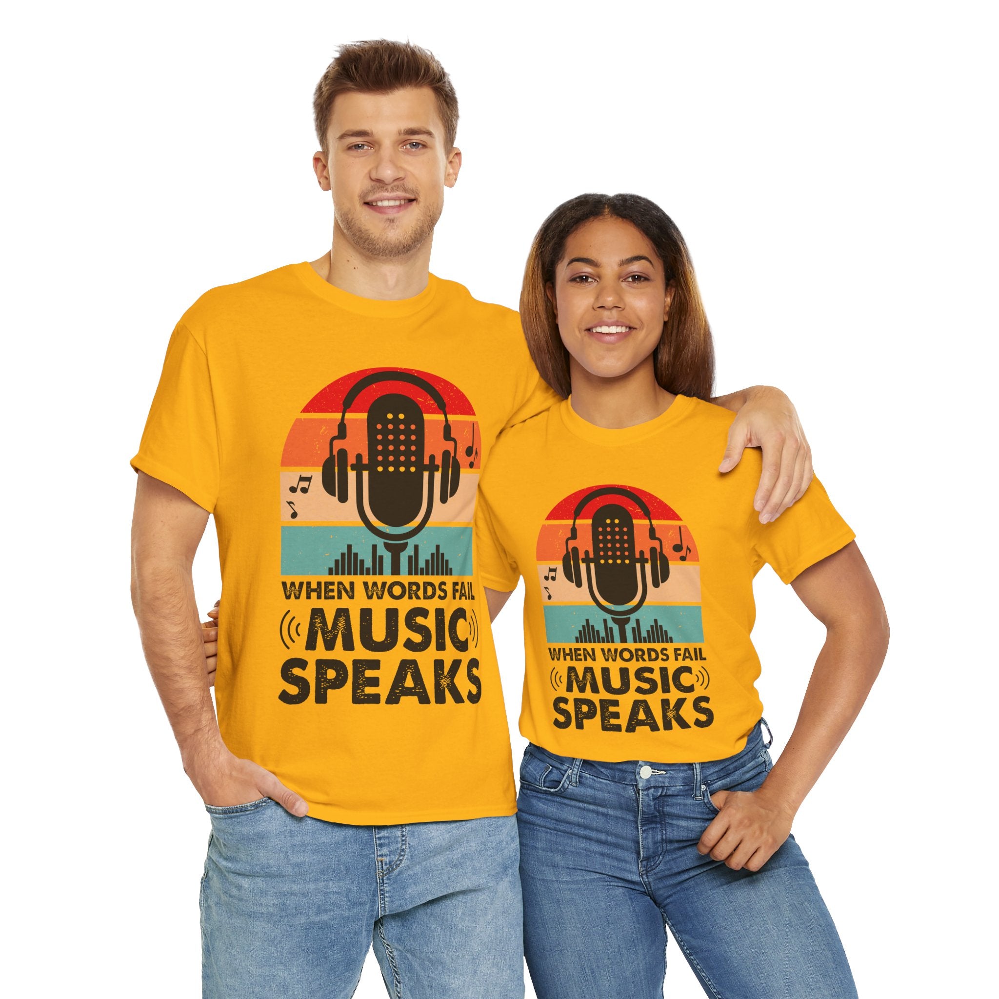Vintage Audio Tee – Music Lover Style