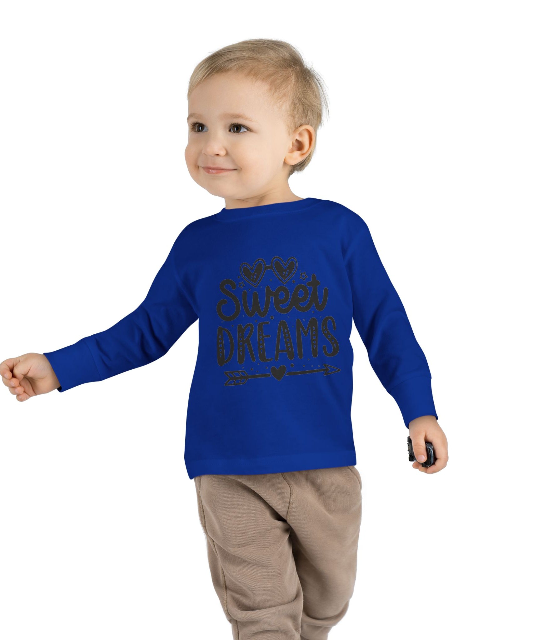 Toddler Long Sleeve Tee - Cute Gift for Dads and Family Celebrations - Gallory Hive