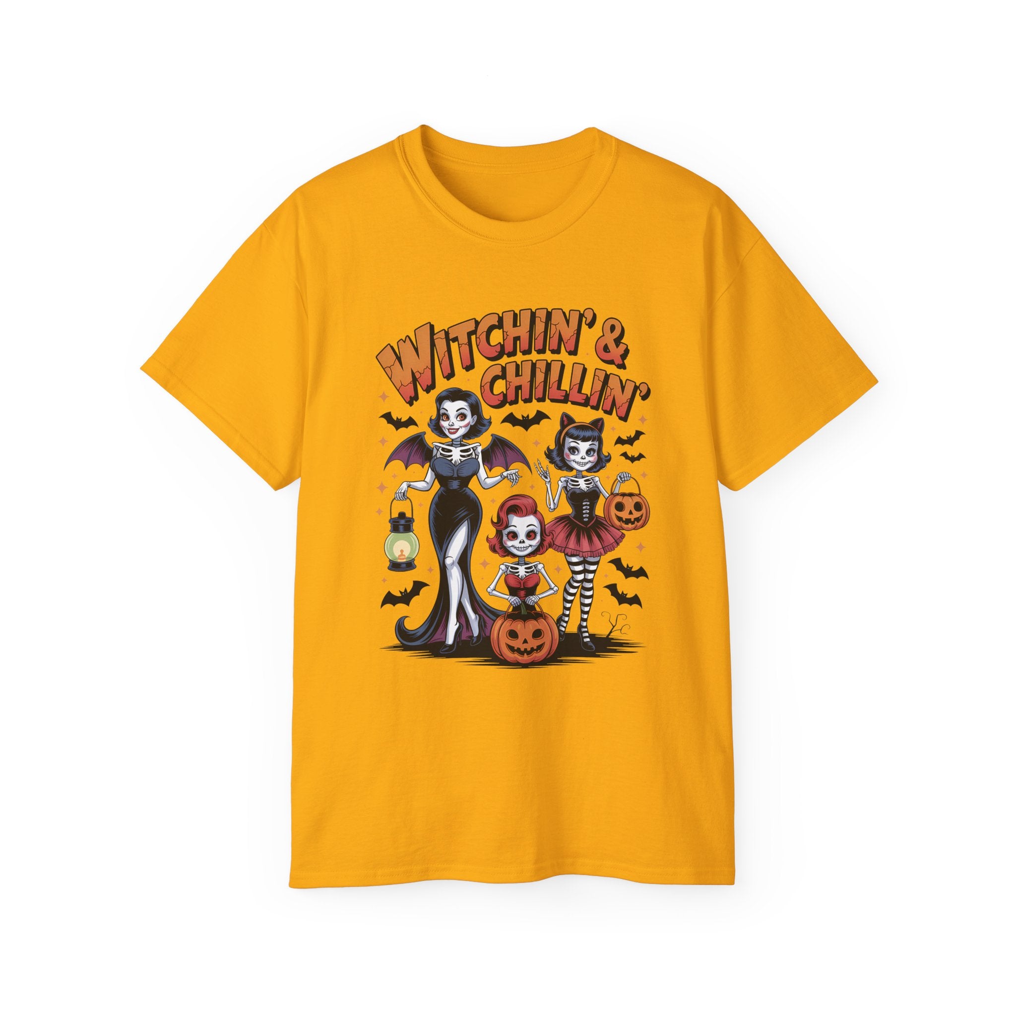 Retro Spooky Girls Halloween Tee | Gallory Hive