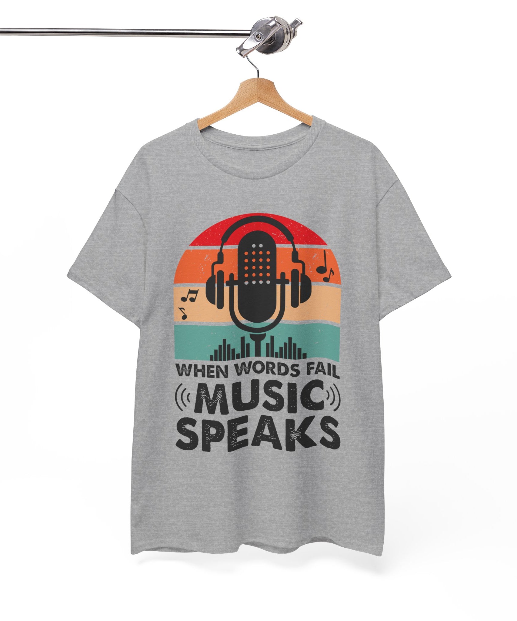 Vintage Audio Tee – Music Lover Style | Gallory Hive