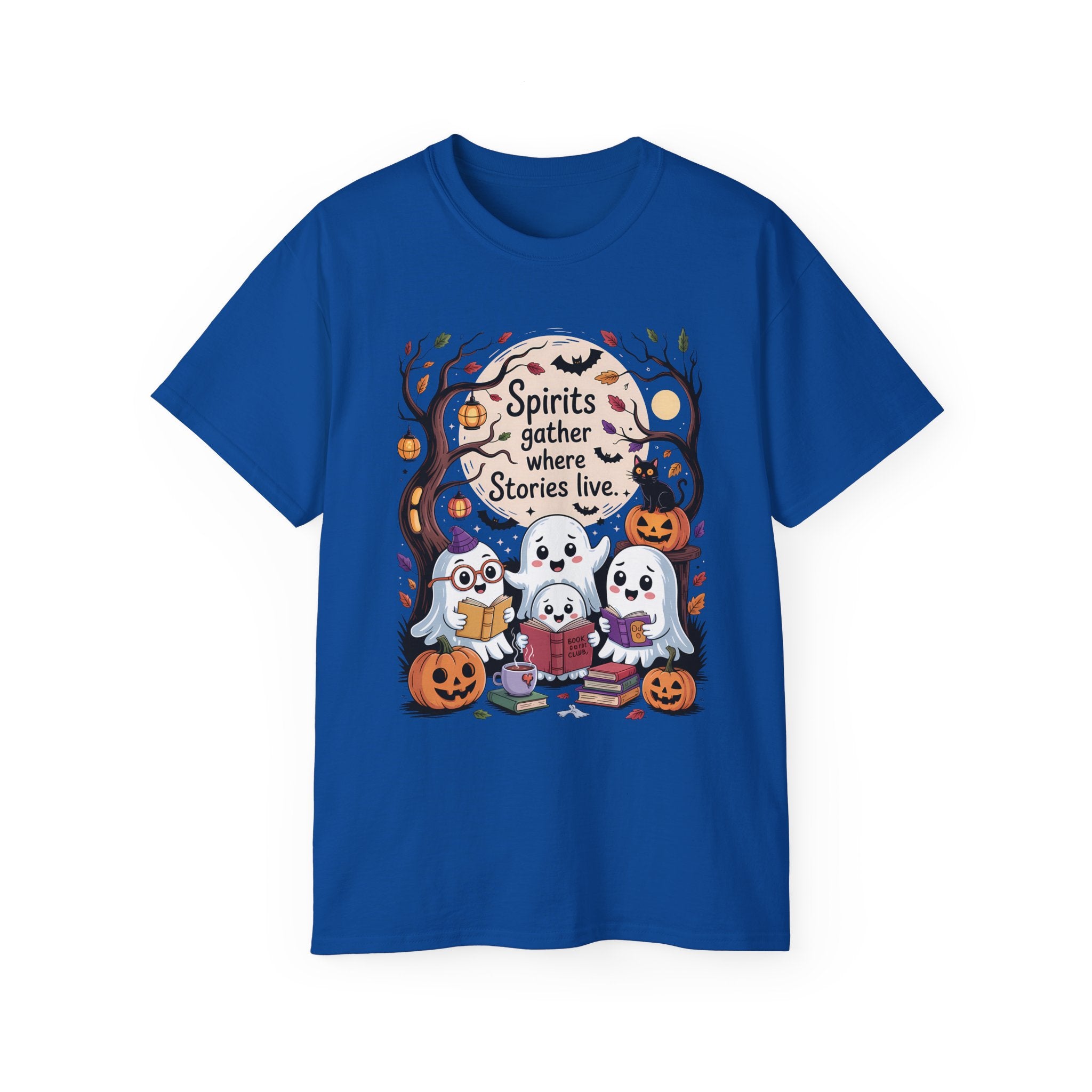 Halloween Ghost Book Club Tee | Gallory Hive