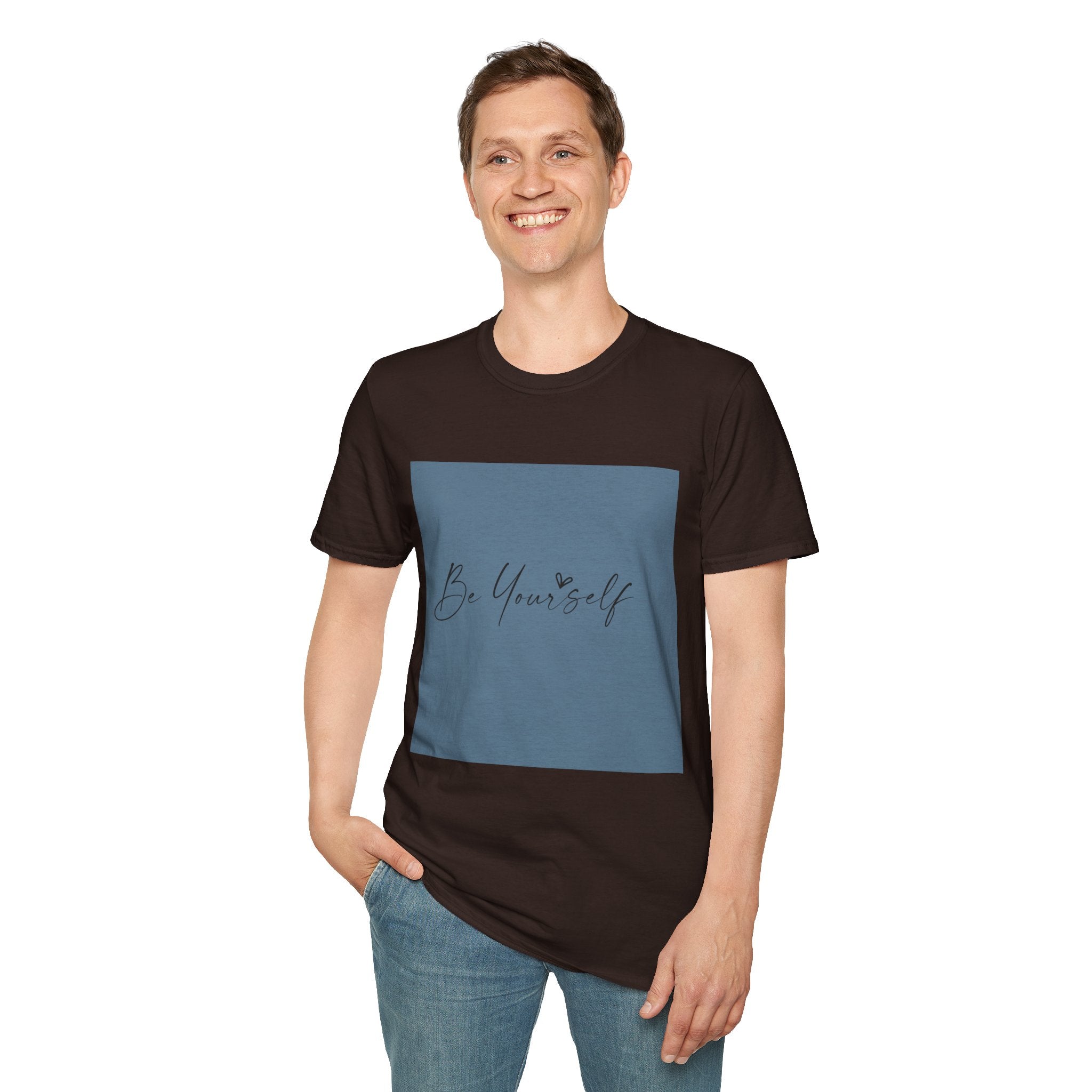 Unisex T-Shirt – "Be Yourself" Quote Tee - Positive Affirmation Shirt for Friends, Inspirational Tee