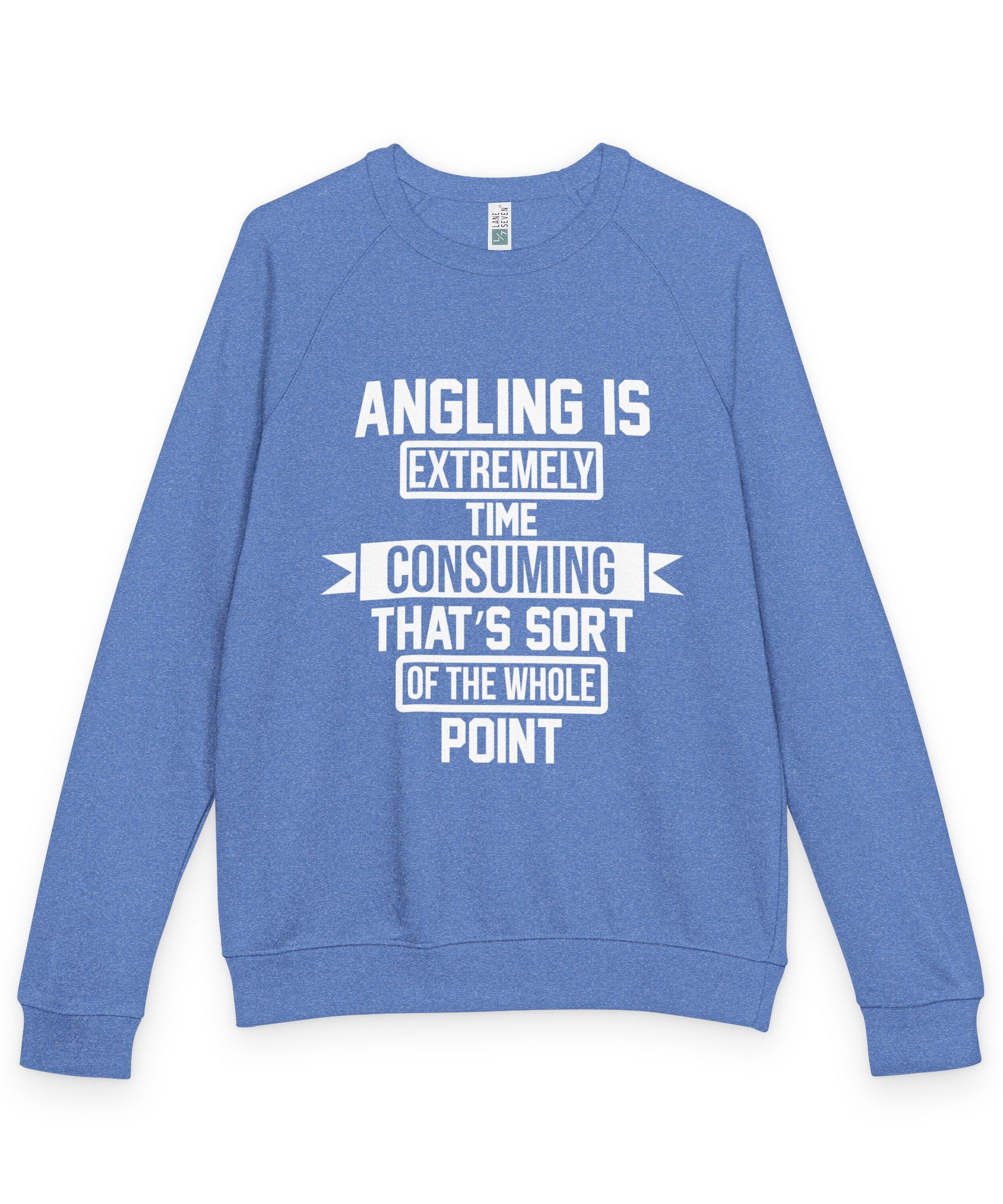 Crewneck Sweatshirt – Angling Quote for Fishers | Gallory Hive