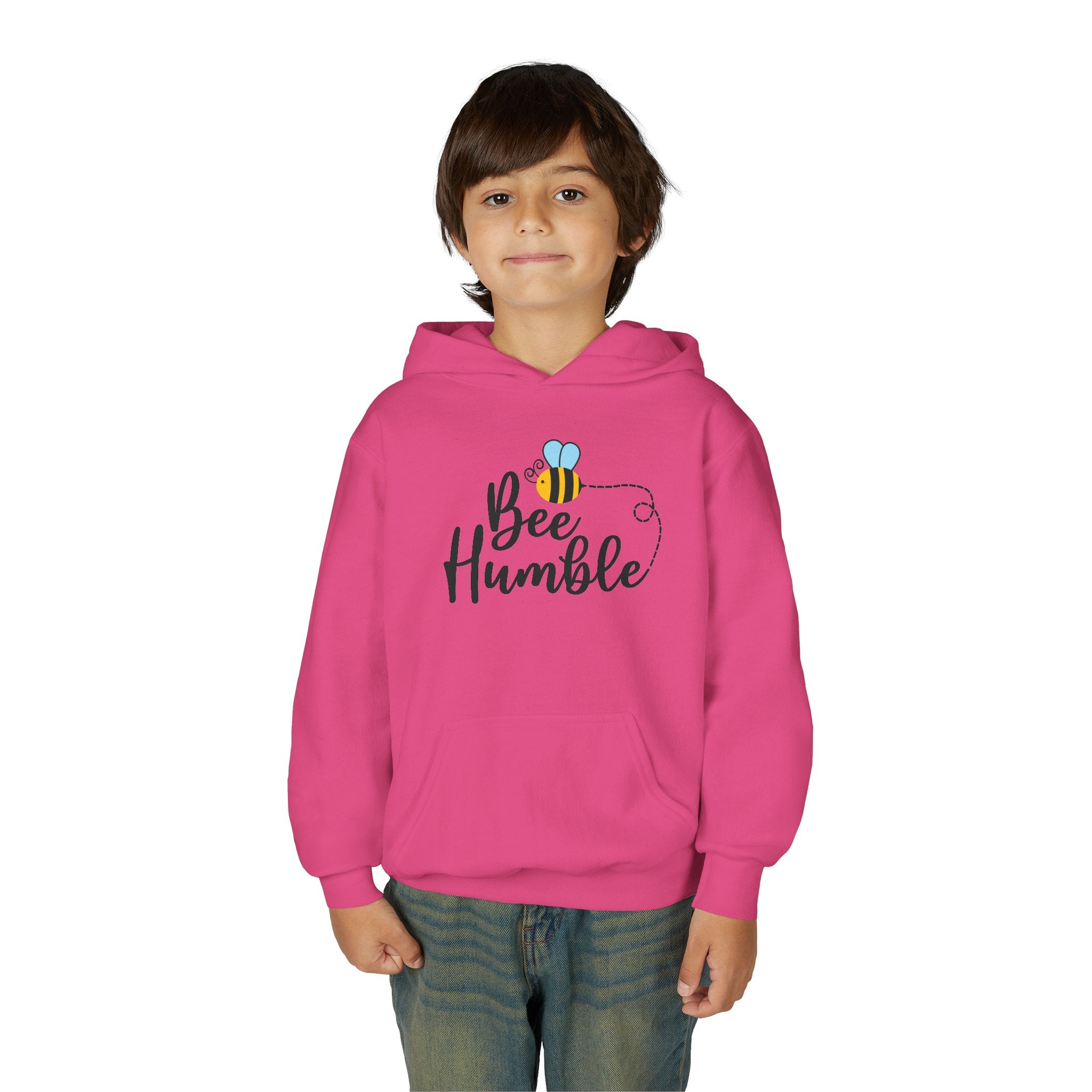 Bee Humble Unisex Kid's Hoodie – Smart Style with a Buzz