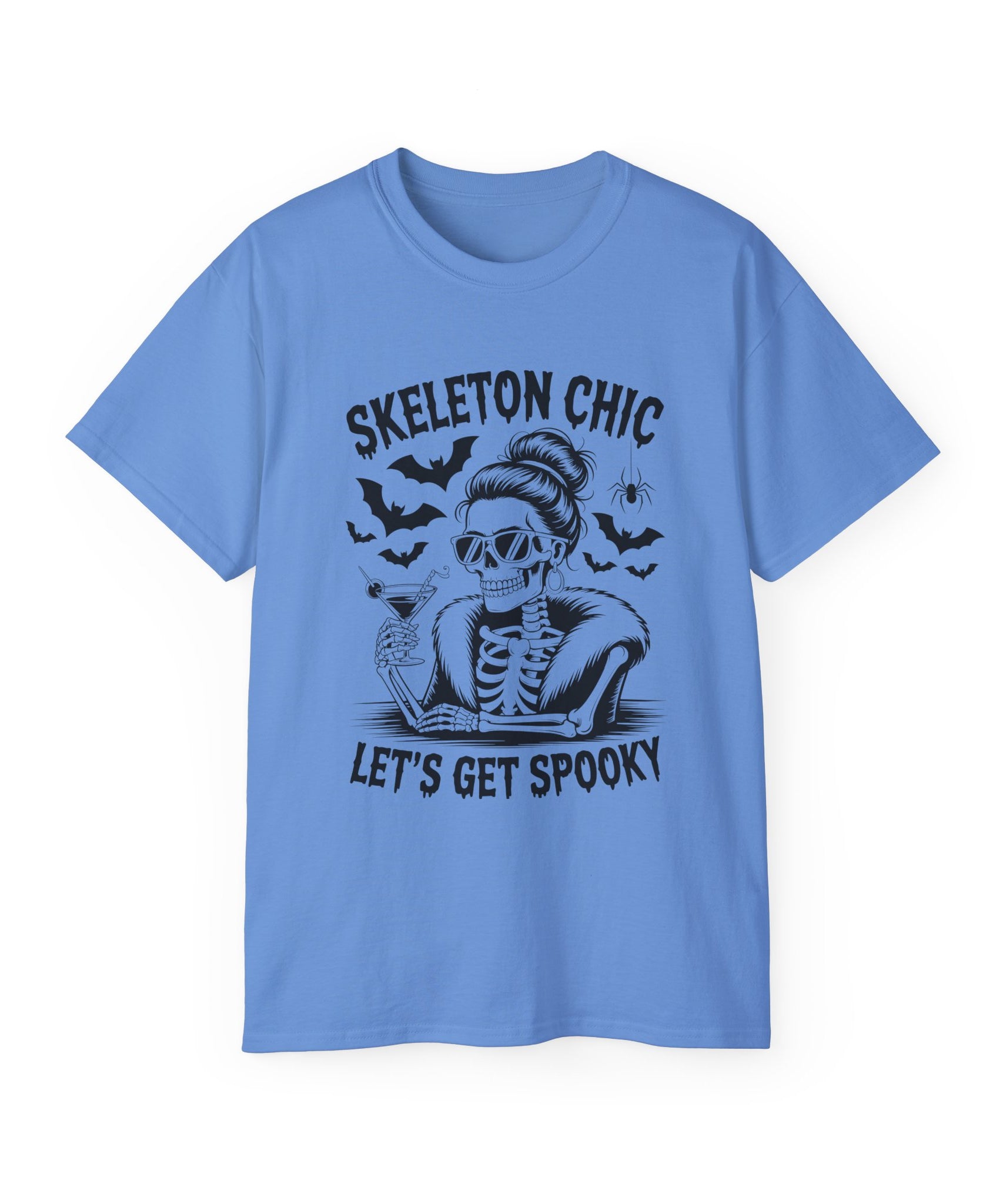 Vintage Rock Skeleton Halloween Shirt | Gallory Hive
