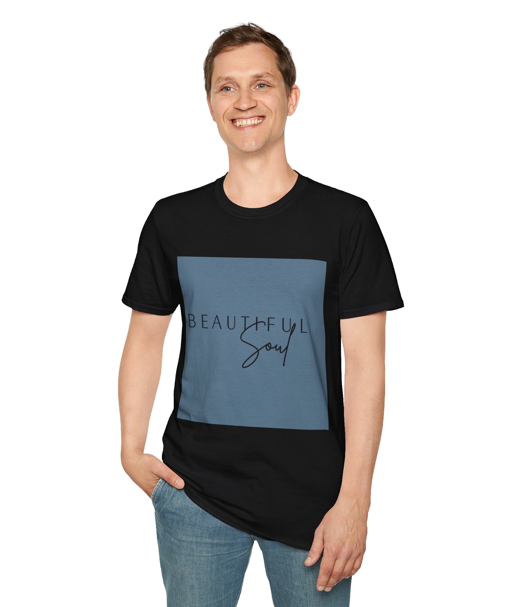 Unisex T-Shirt – "Beautiful Soul" Inspirational Quote Tee - Positive Affirmation Shirt for Friends, Inspirational Tee - Gallory Hive