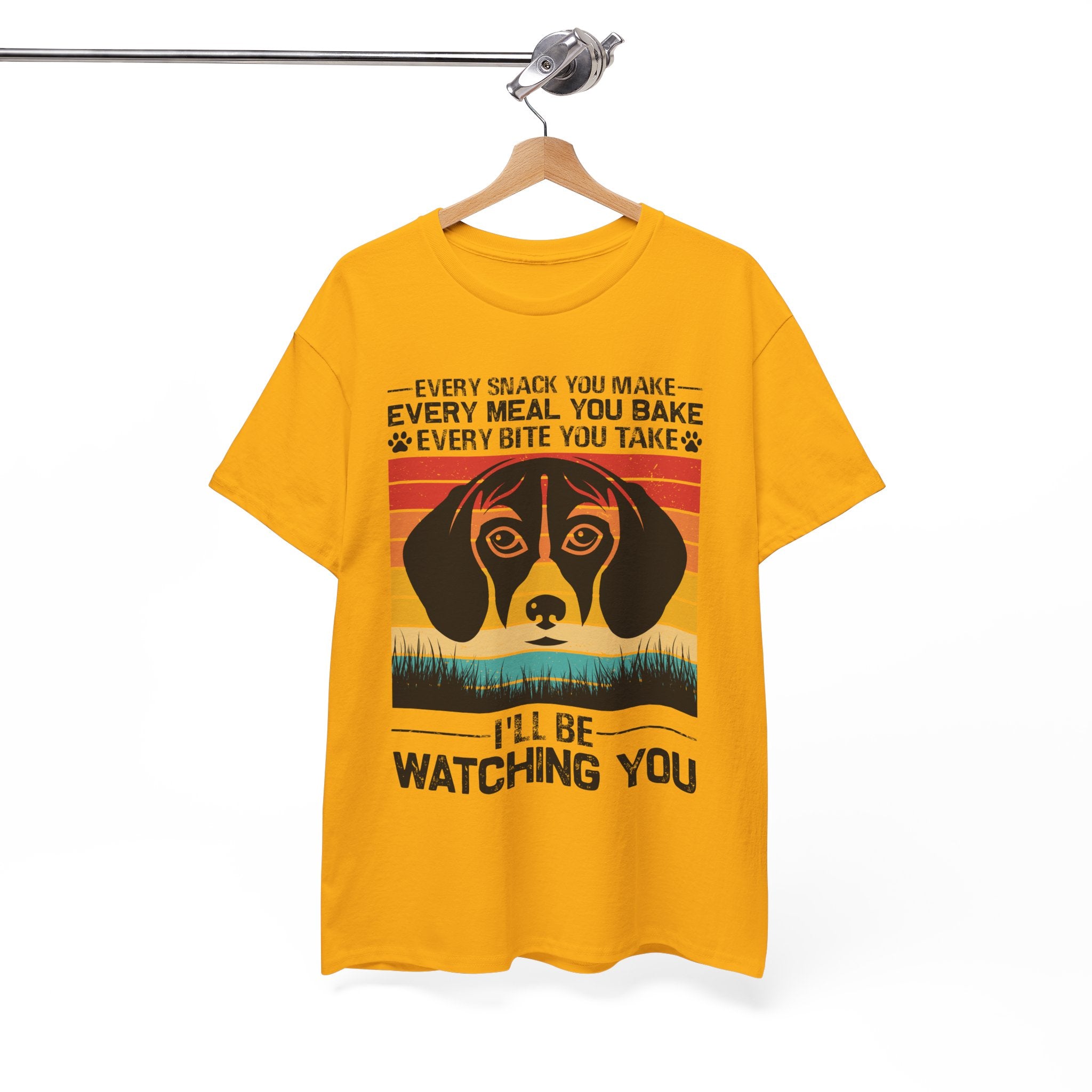 Vintage Dog Shirt – Bold Beagle Face