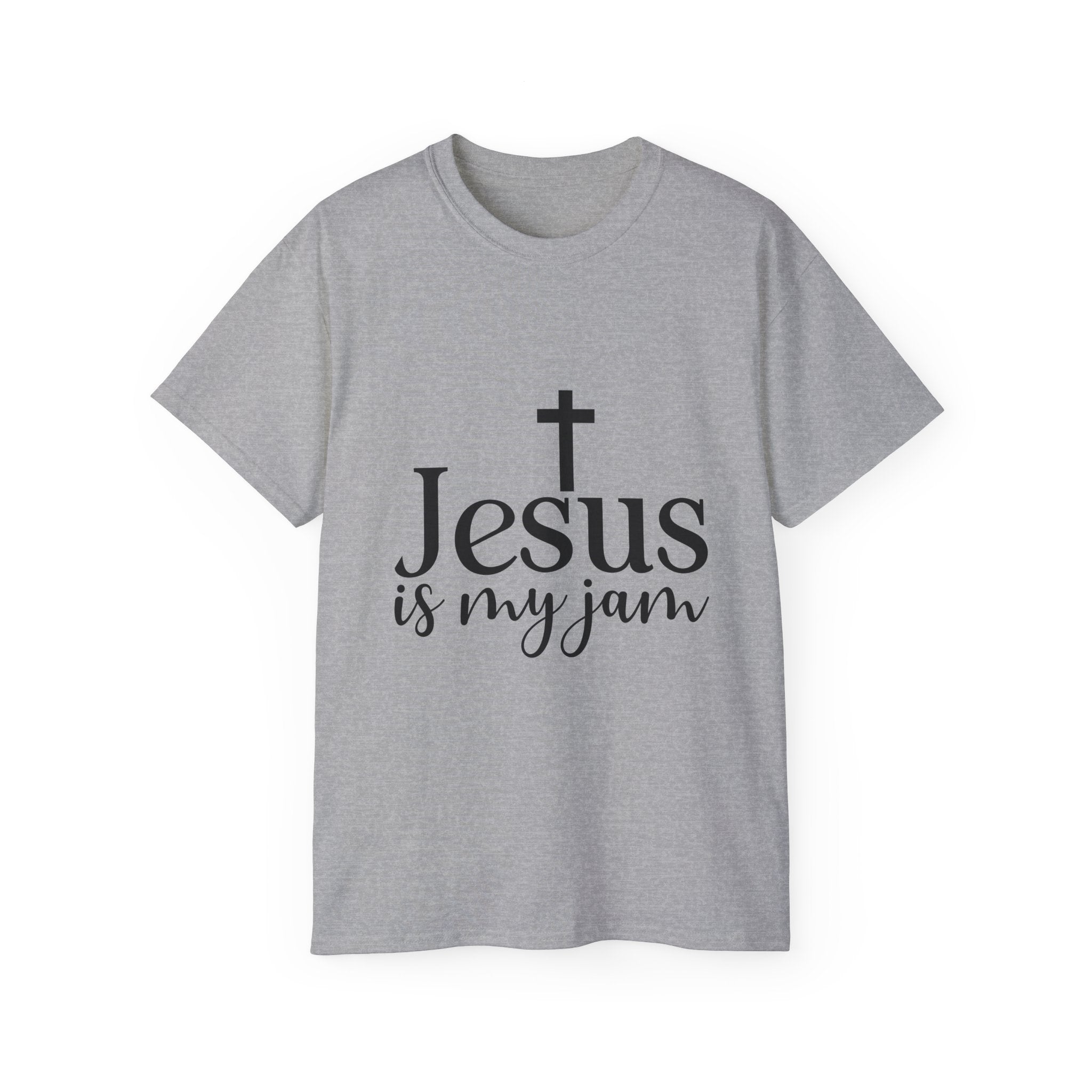 Unisex Jesus is my jam Tee - Inspirational Casual Wear, Christian T-Shirt, Motivational Gift, Faith-Based Apparel, Everyday Comfort