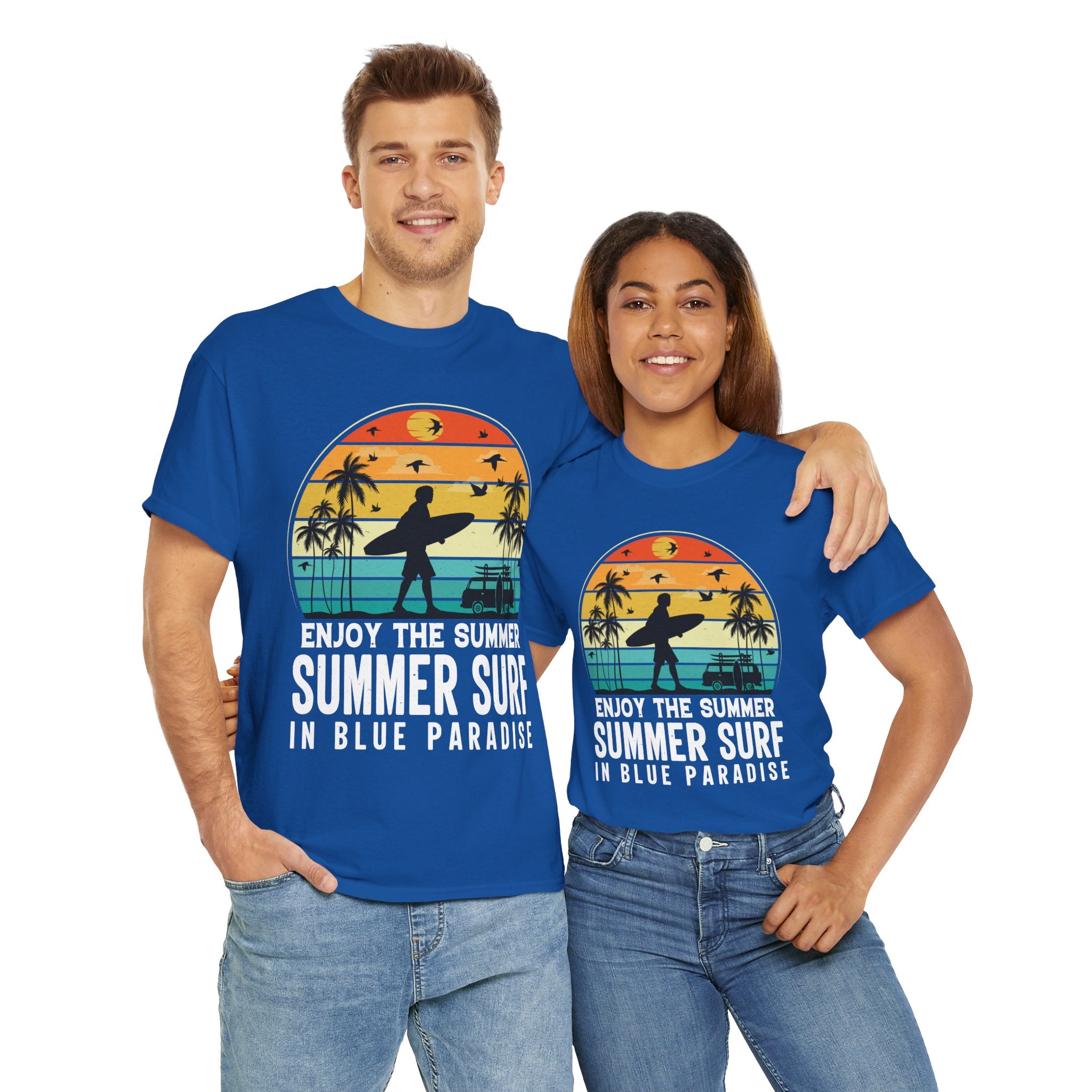 Summer Surf Van Sunset Shirt