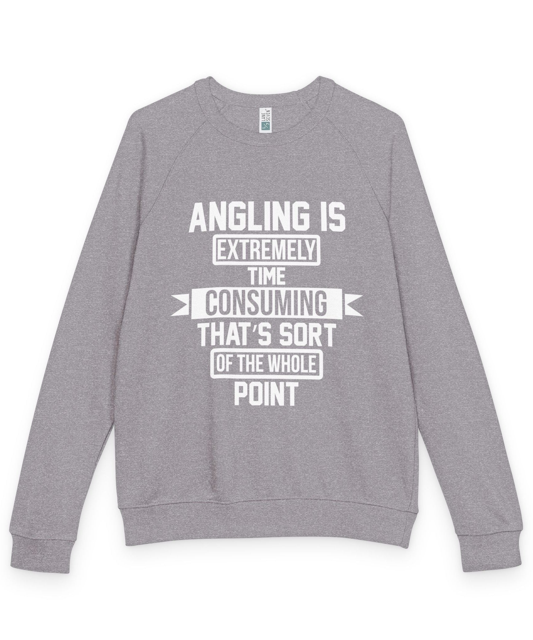 Crewneck Sweatshirt – Angling Quote for Fishers | Gallory Hive