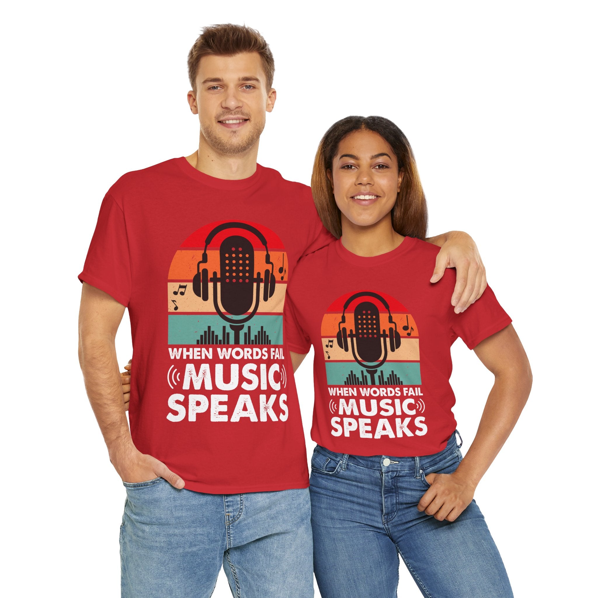 Vintage Audio Tee – Music Lover Style