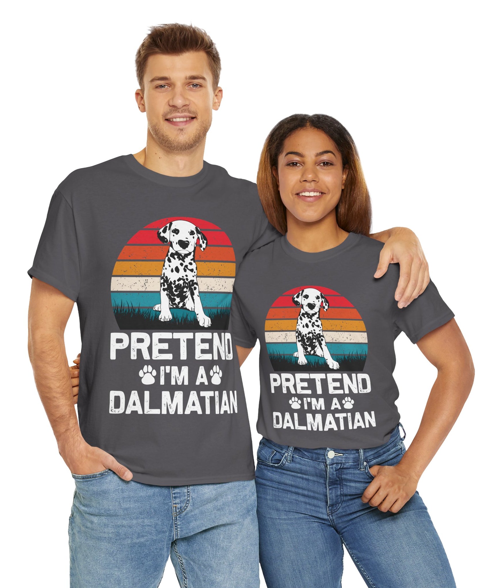 Funny Dalmatian T-Shirt - Vintage Style Tee