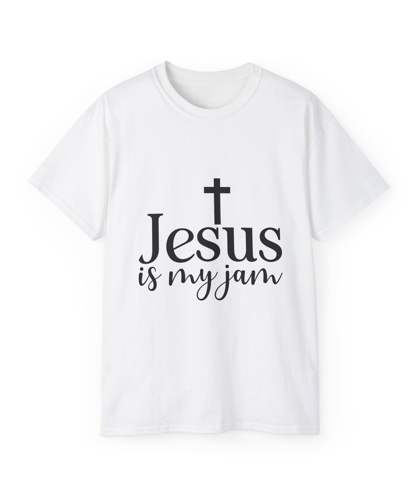 Unisex Jesus is my jam Tee - Inspirational Casual Wear, Christian T-Shirt, Motivational Gift, Faith-Based Apparel, Everyday Comfort - Gallory Hive