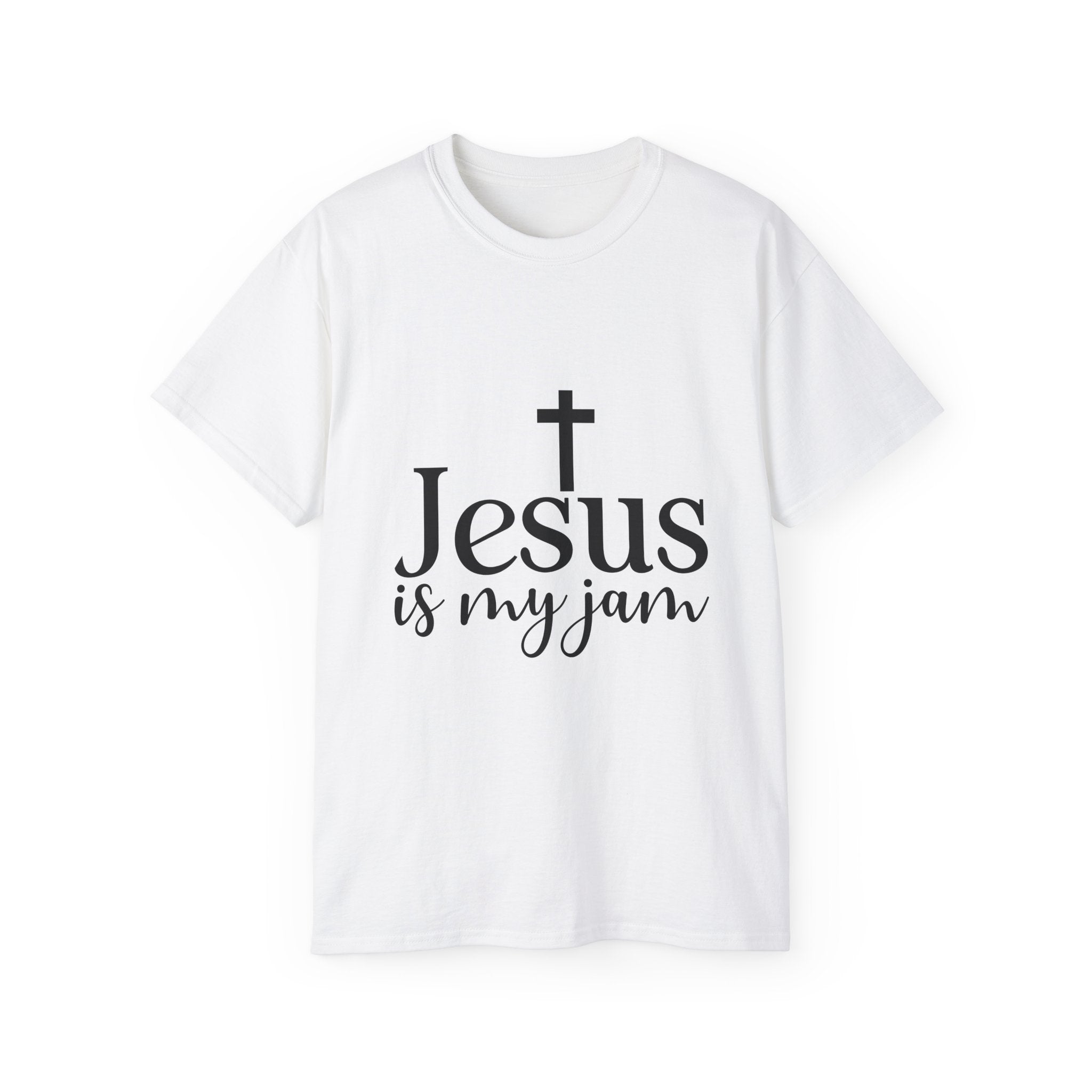 Unisex Jesus is my jam Tee - Inspirational Casual Wear, Christian T-Shirt, Motivational Gift, Faith-Based Apparel, Everyday Comfort