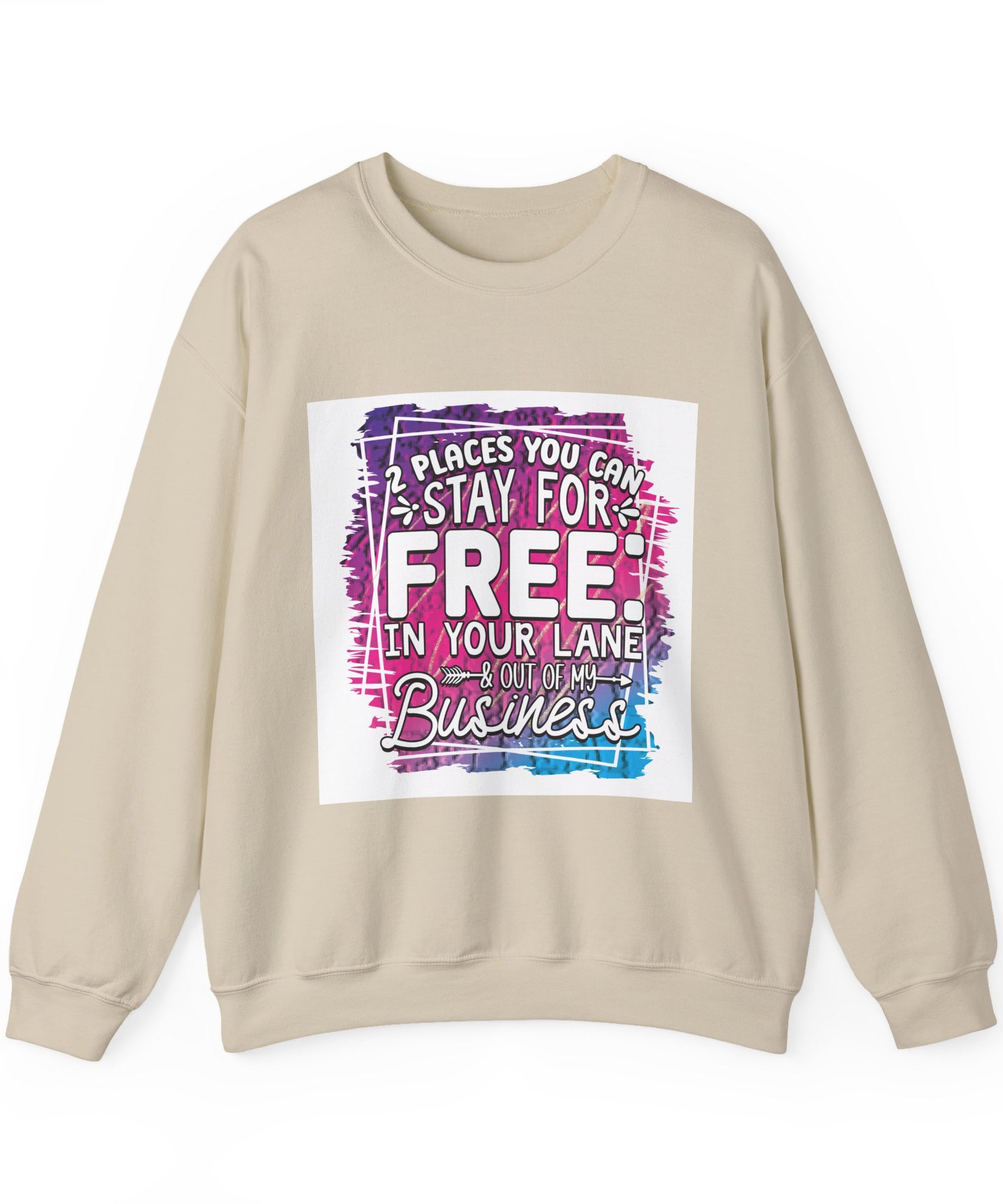 Funny & Sassy Quote Expressive Crewneck Sweatshirt - Gallory Hive