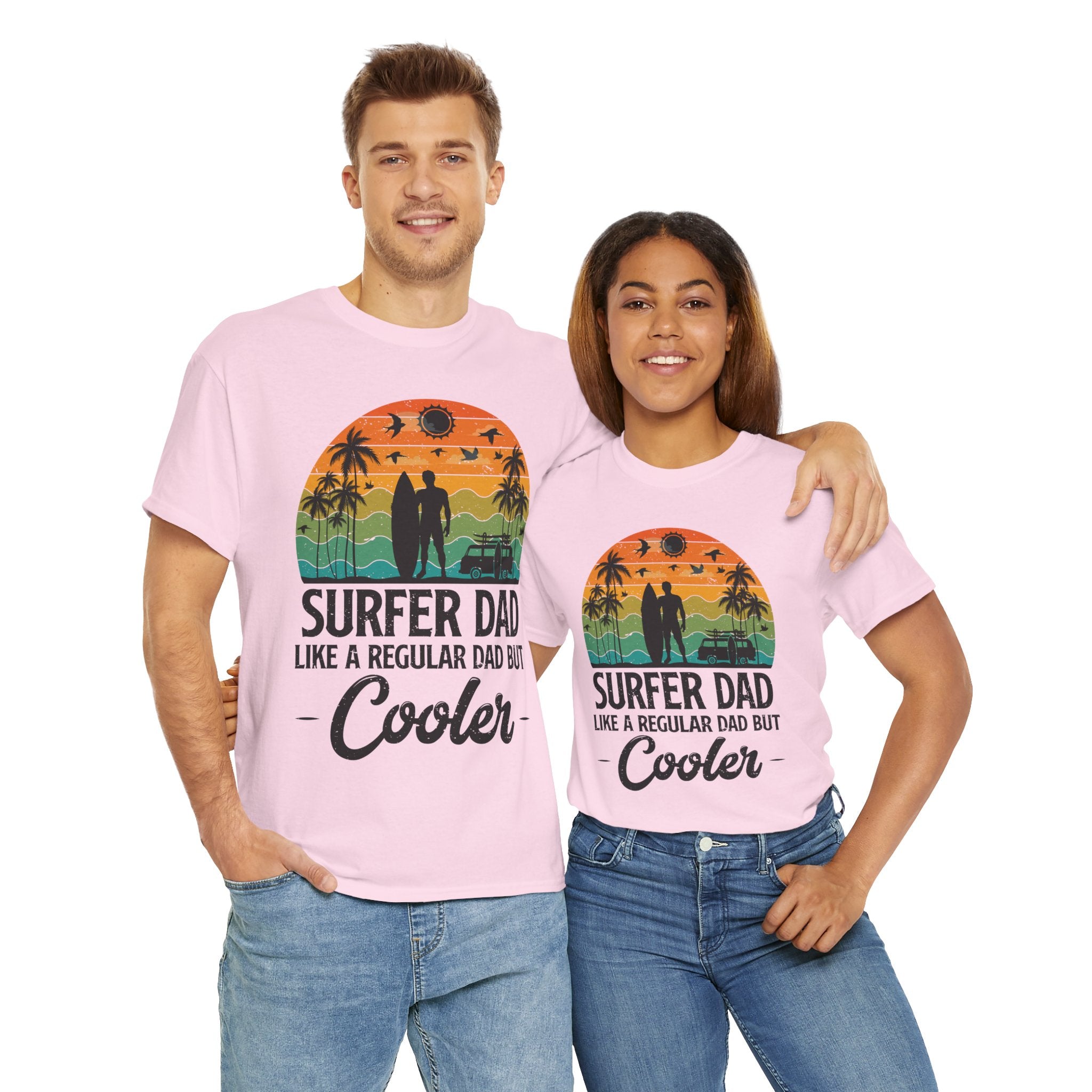 Vintage Surf Van & Palm Tree T-Shirt