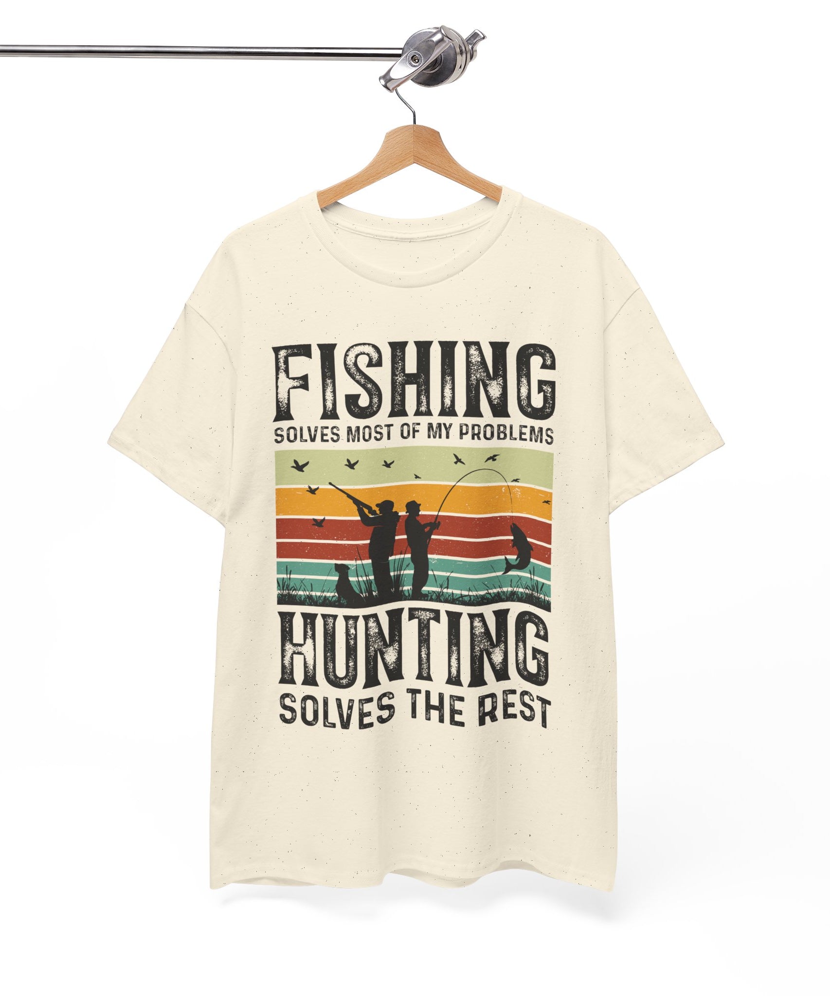 Funny Hunt and Fish Shirt for Men | Gallory Hive