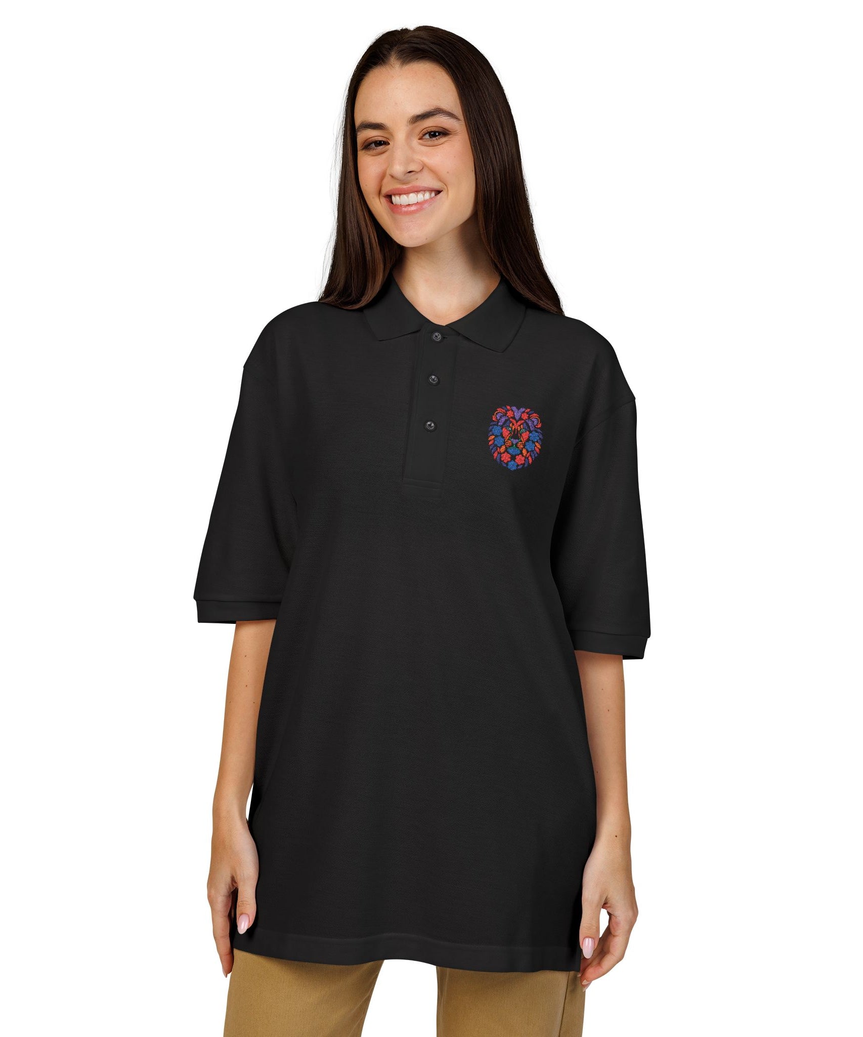 Embroidery Polo Shirt - Stylish, Comfortable, Unisex Shirt for Casual and Office Wear, Perfect Gift for Birthdays and Holidays - Gallory Hive