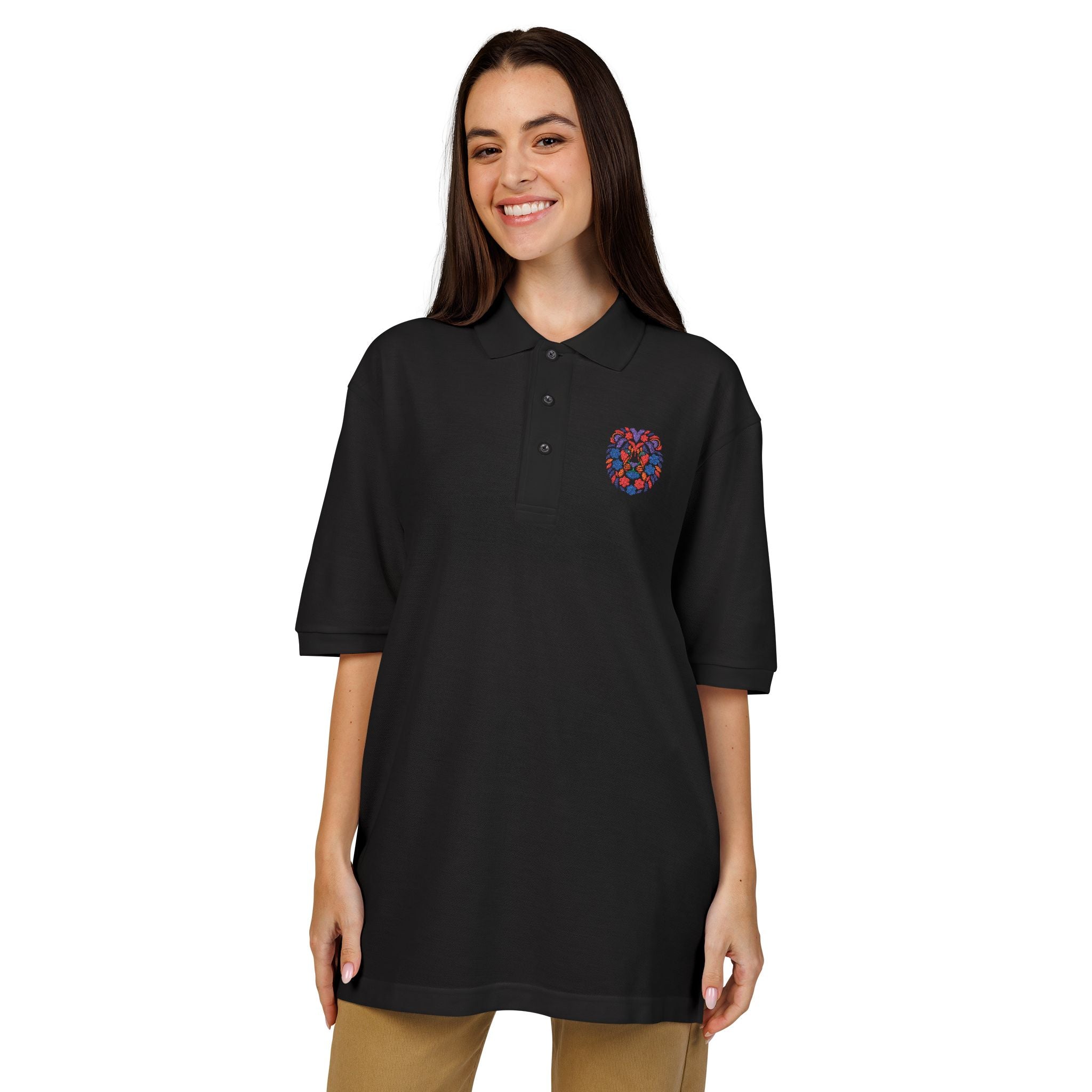 Embroidery Polo Shirt - Stylish, Comfortable, Unisex Shirt for Casual and Office Wear, Perfect Gift for Birthdays and Holidays