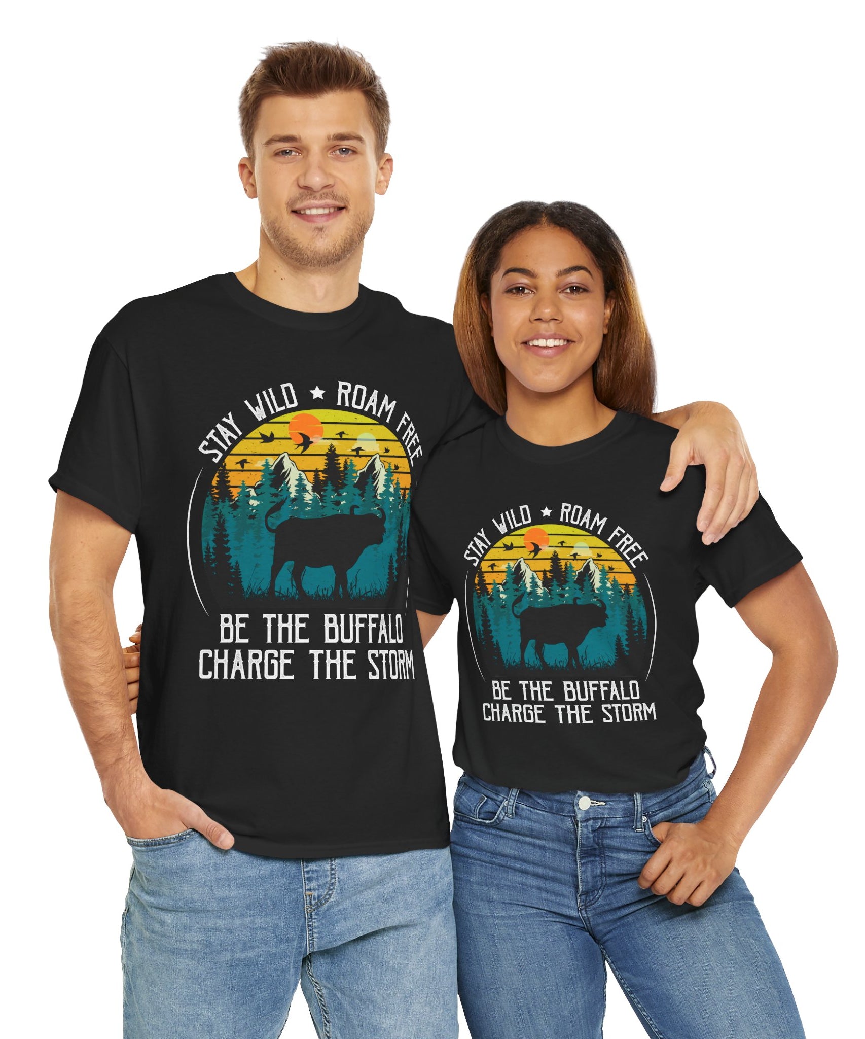Wild Buffalo Mountain Graphic Tee