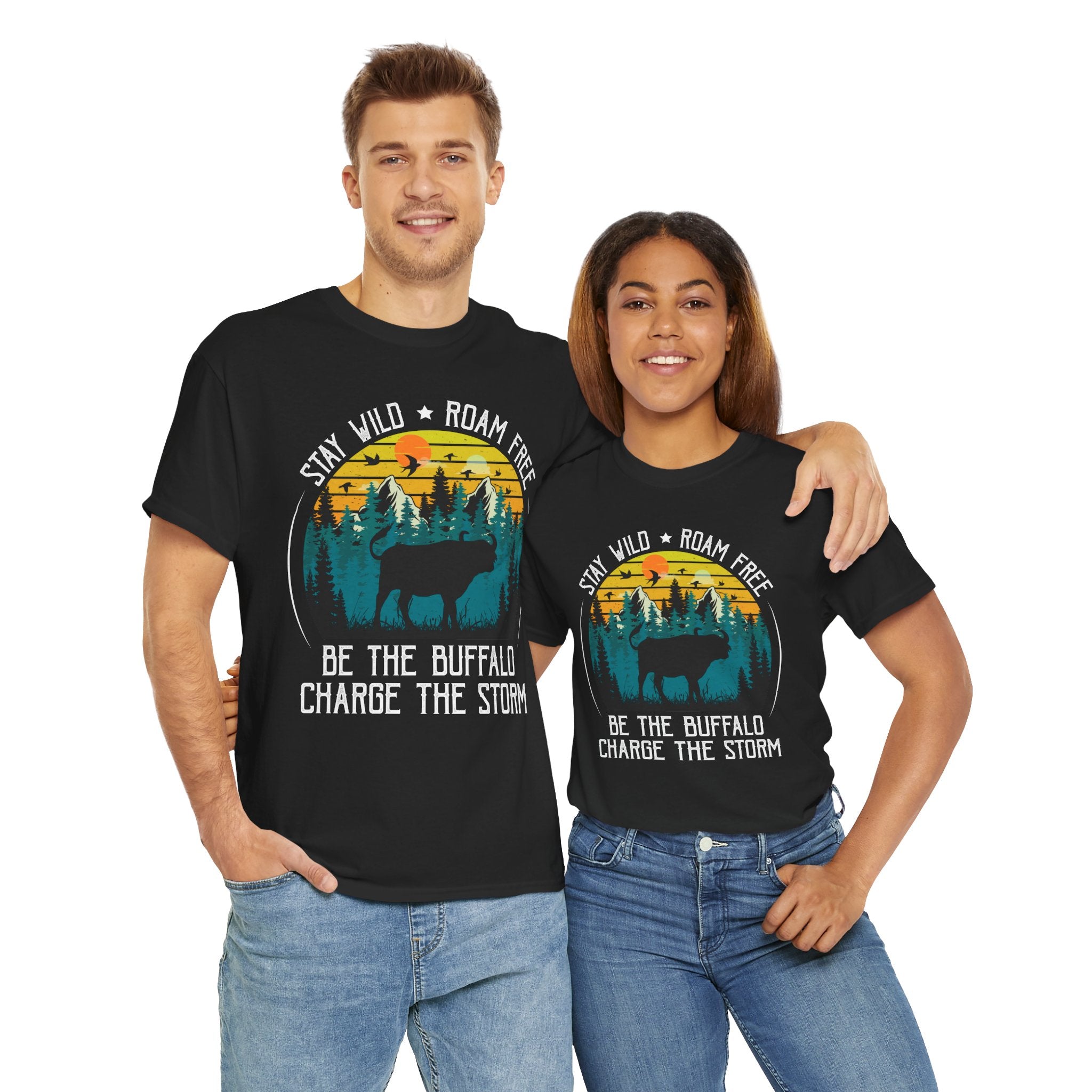 Wild Buffalo Mountain Graphic Tee