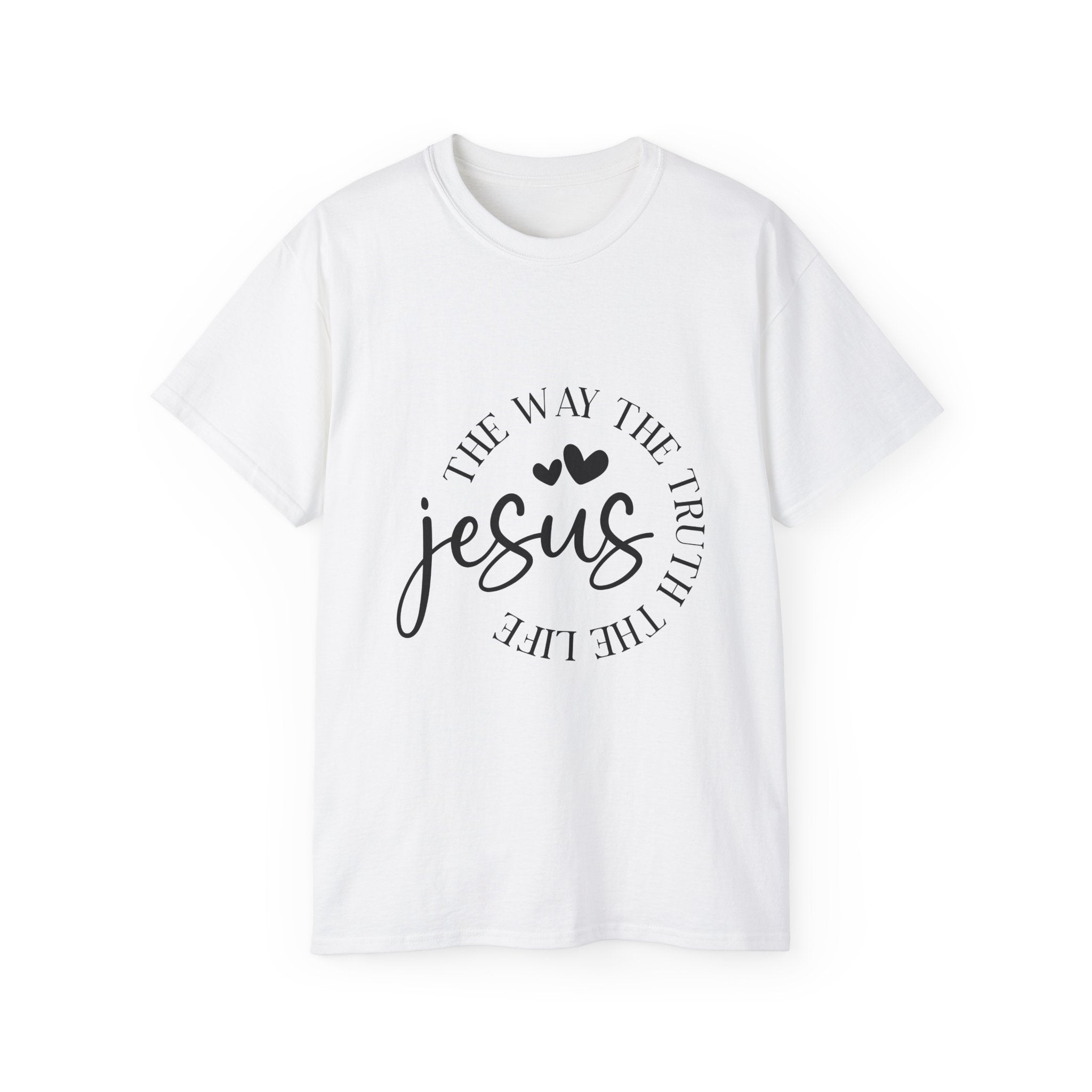 Unisex The way the Truth Tee - Inspirational Casual Wear, Christian T-Shirt, Motivational Gift, Faith-Based Apparel, Everyday Comfort