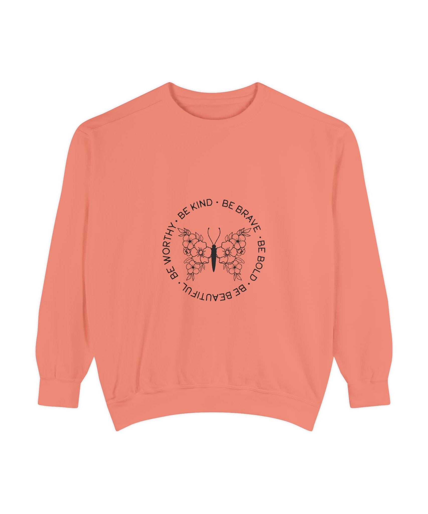 Inspirational Unisex Sweatshirt - Be Kind & Brave