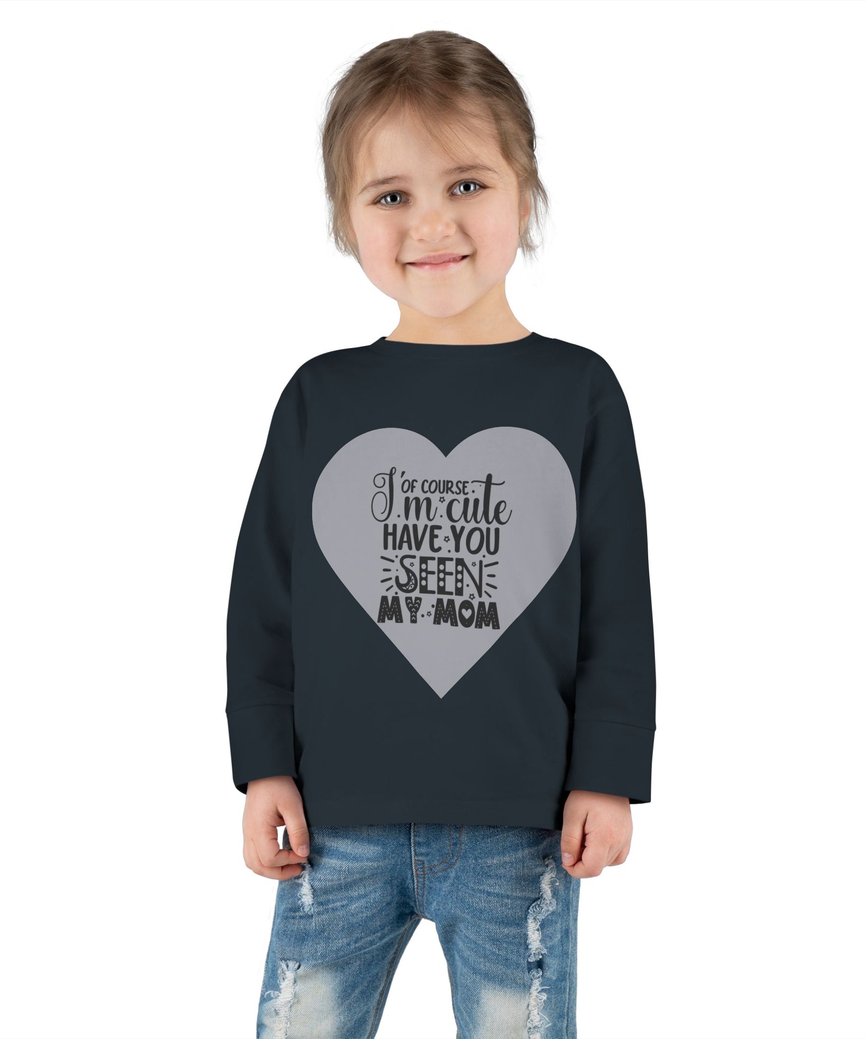 Toddler Long Sleeve Tee - Cute Gift for Dads, Family Celebrations, Birthday Party - Gallory Hive