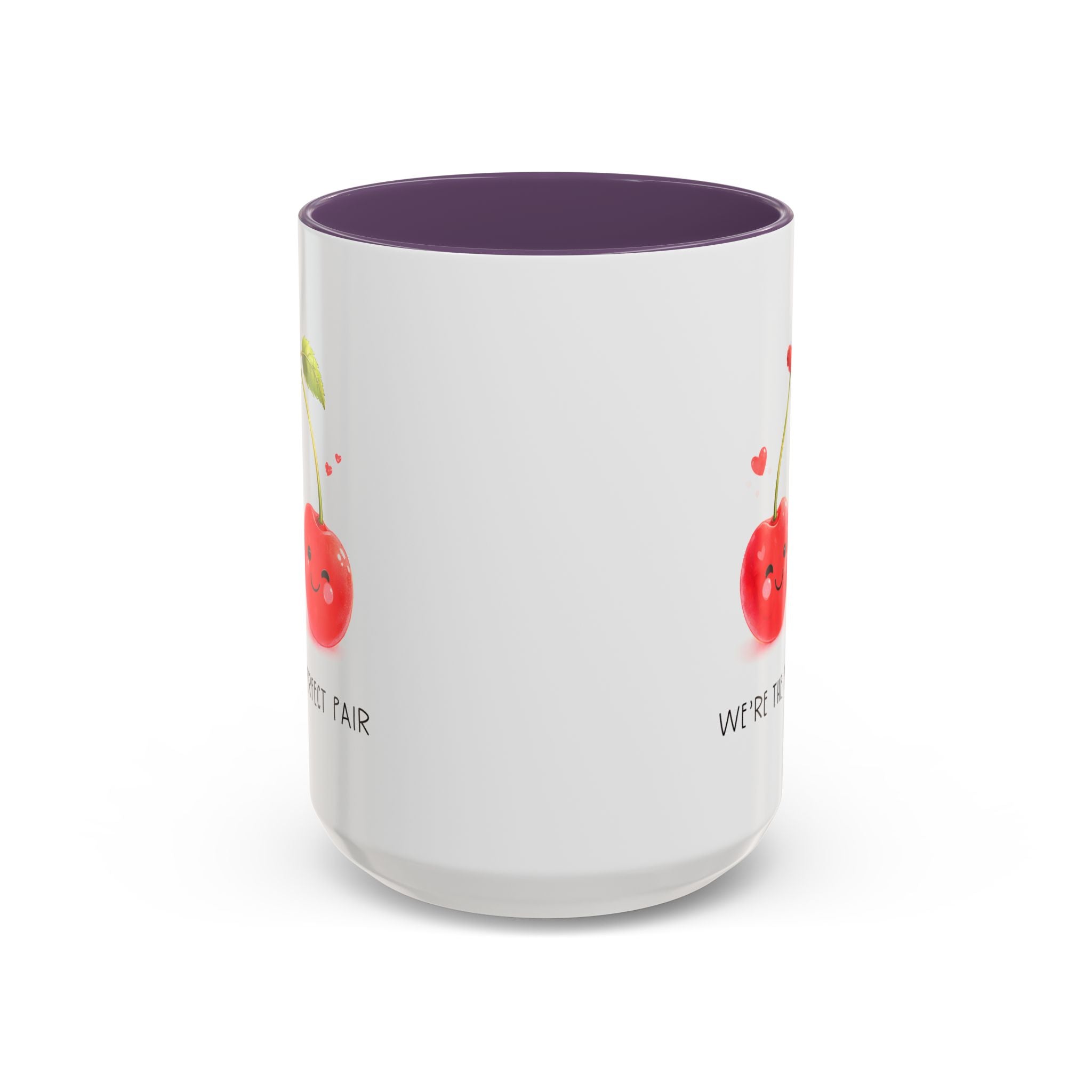 Funny Cherry Couple Ceramic Coffee Mug | Gallory Hive