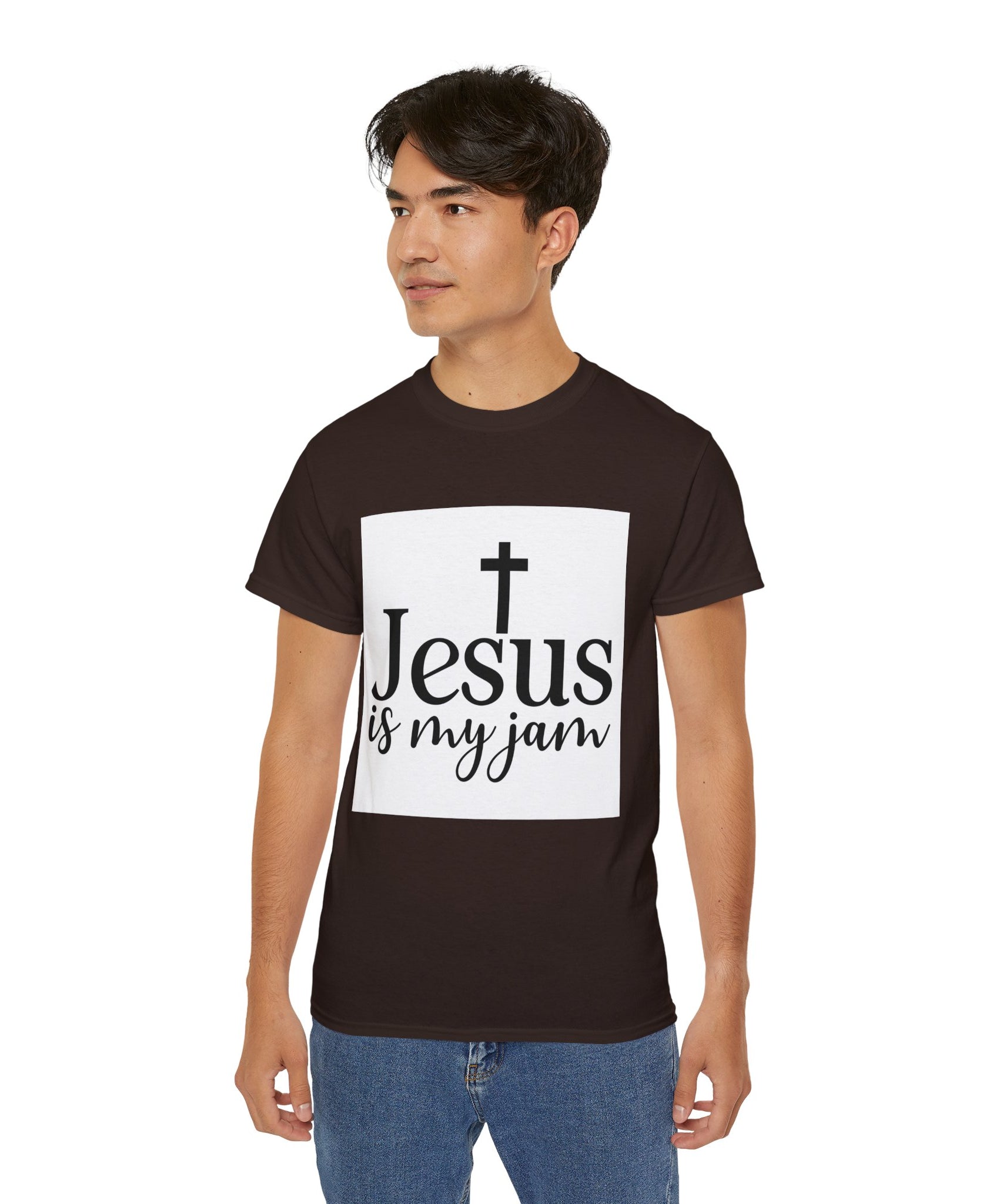 Unisex Jesus is my jam Tee - Inspirational Casual Wear, Christian T-Shirt, Motivational Gift, Faith-Based Apparel, Everyday Comfort - Gallory Hive