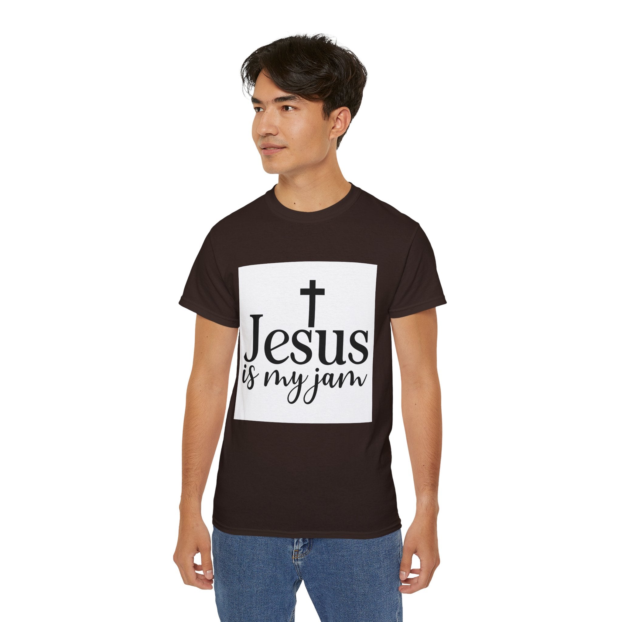 Unisex Jesus is my jam Tee - Inspirational Casual Wear, Christian T-Shirt, Motivational Gift, Faith-Based Apparel, Everyday Comfort