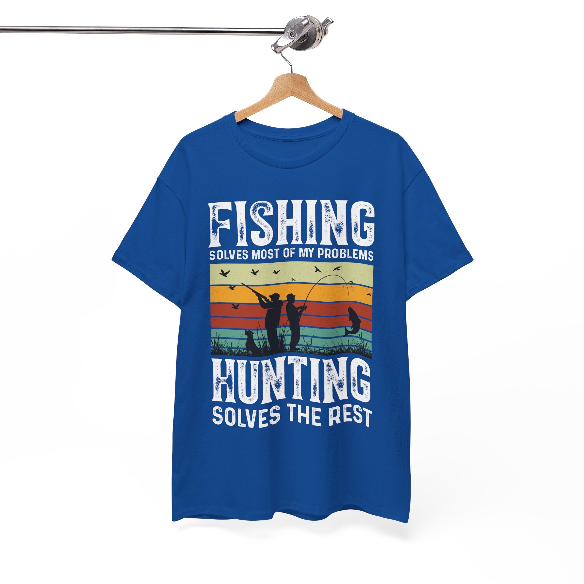Funny Hunt and Fish Shirt for Men