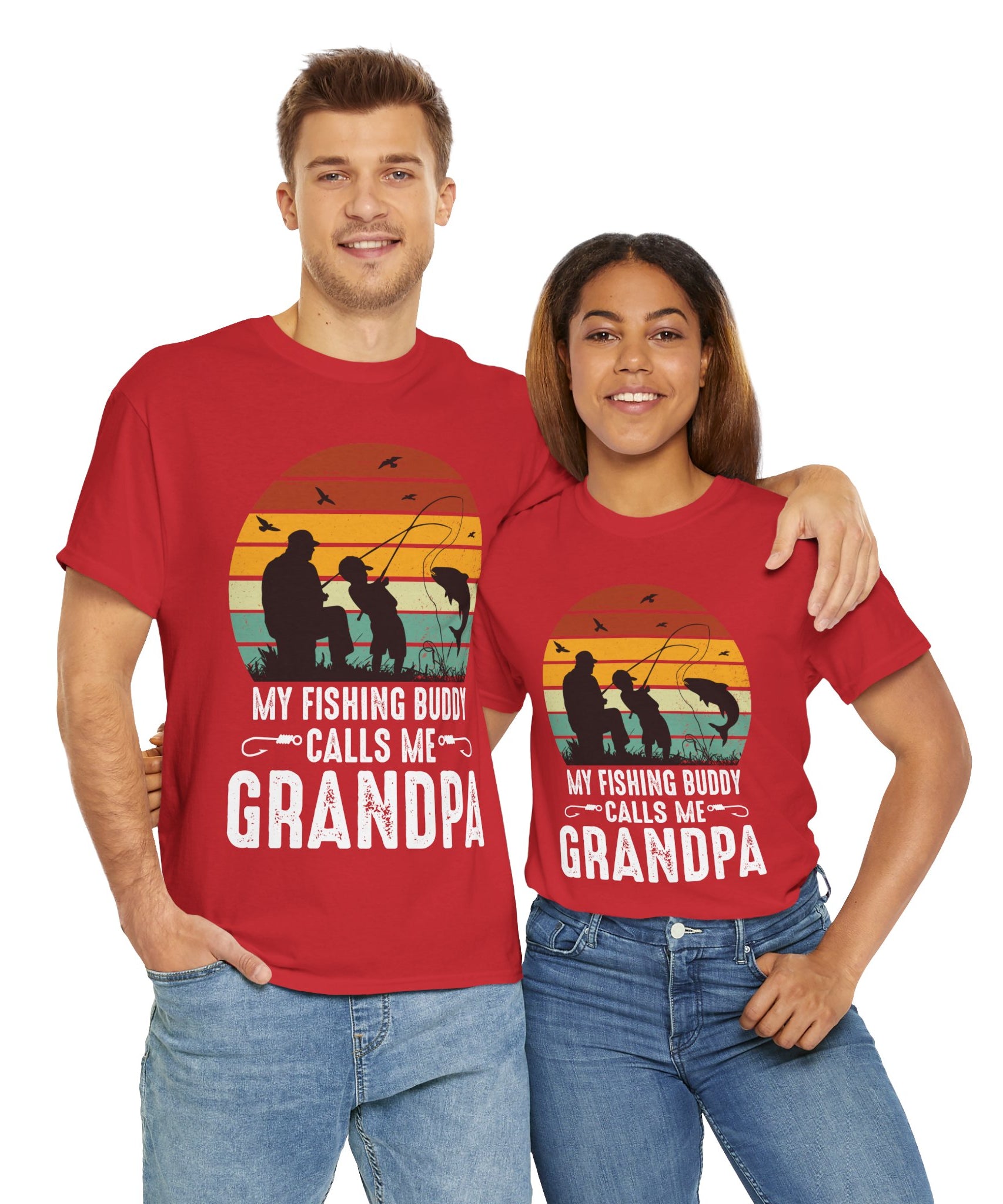 Family Fishing Day Graphic Tee