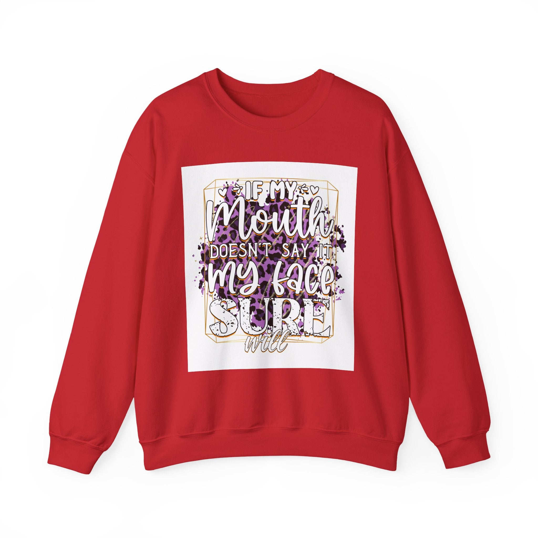 Expressive Crewneck Sweatshirt - Casual Humor Apparel, Gift for Friends, Family