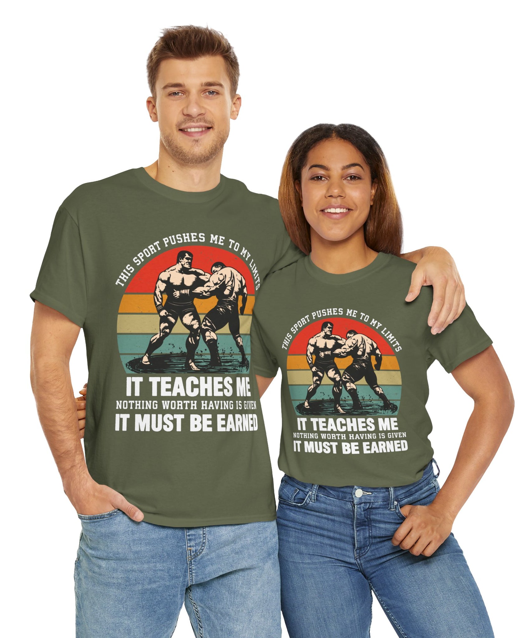 Retro Wrestling Humor T-Shirt