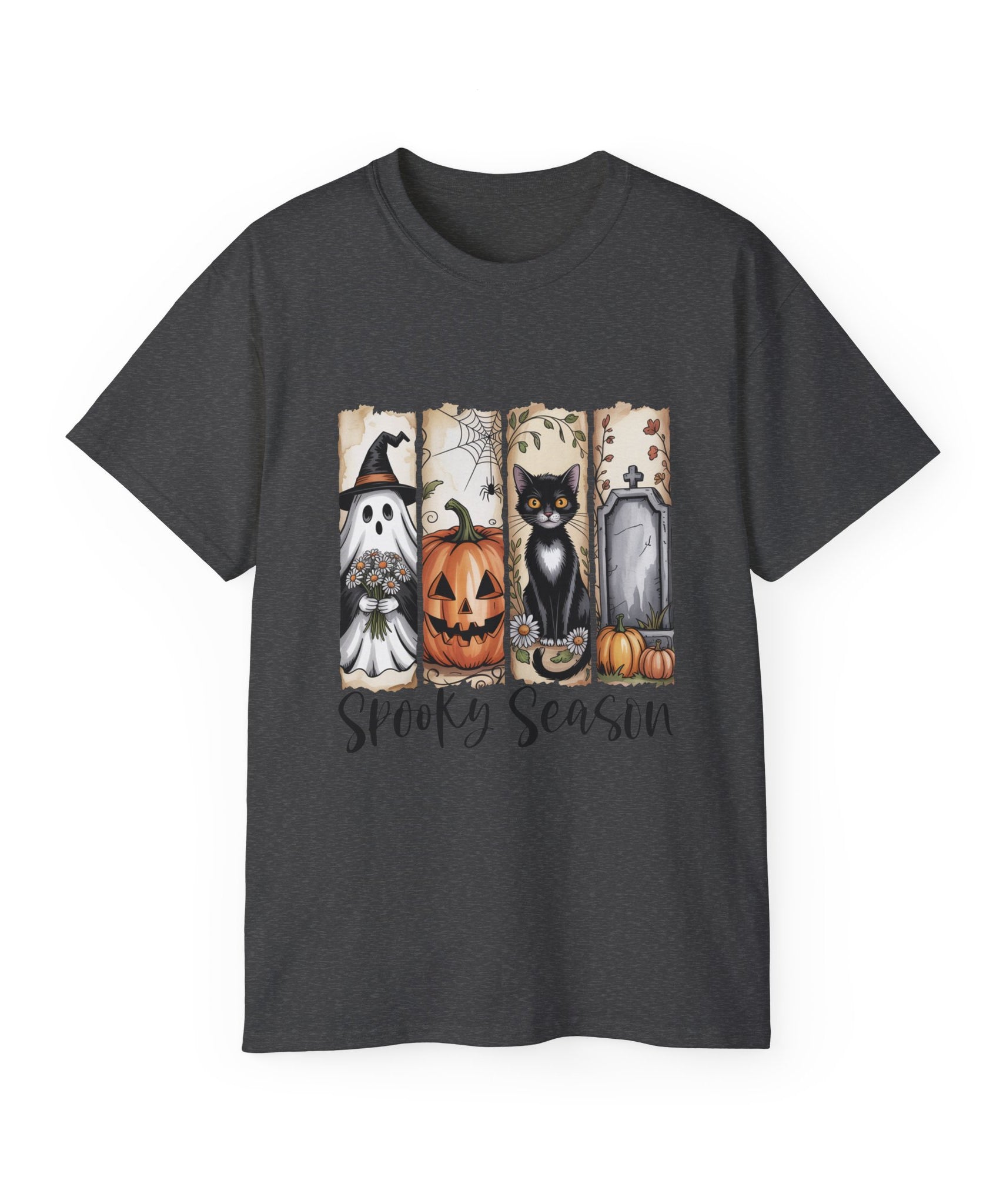 Unisex Spooky Season Tee - Inspirational Casual Wear, Christian T-Shirt, Motivational Gift, Faith-Based Apparel, Everyday Comfort - Gallory Hive