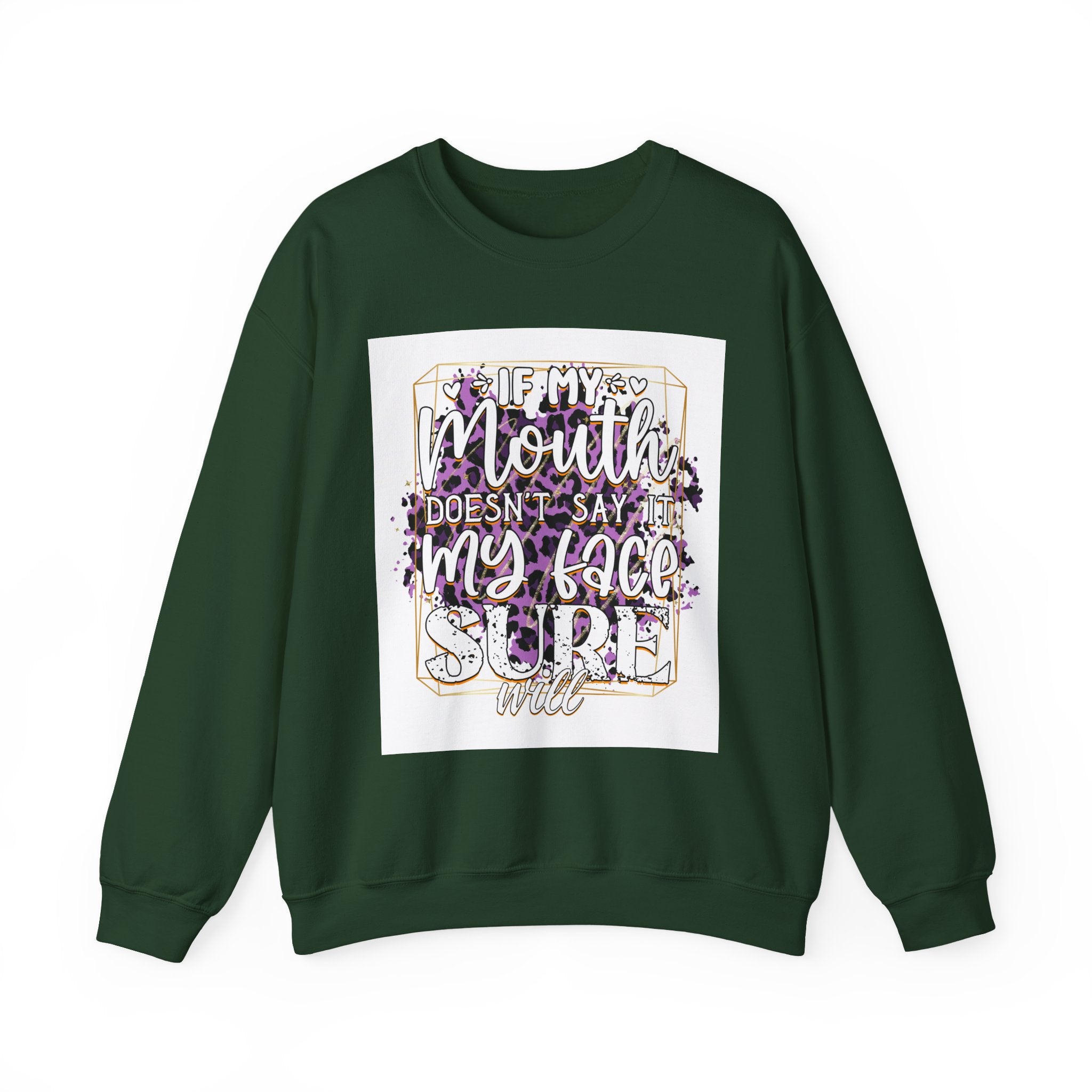Expressive Crewneck Sweatshirt - Casual Humor Apparel, Gift for Friends, Family
