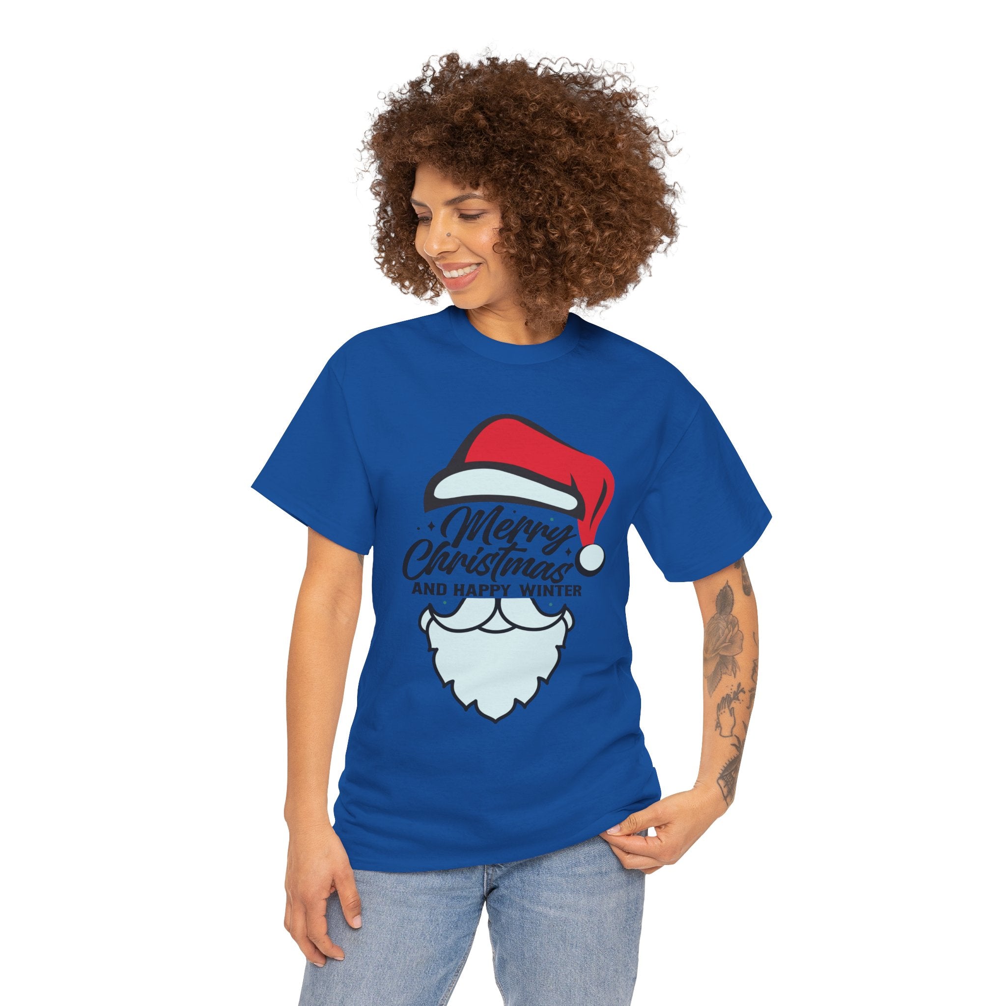 Festive Santa Beard Christmas Shirt | Gallory Hive