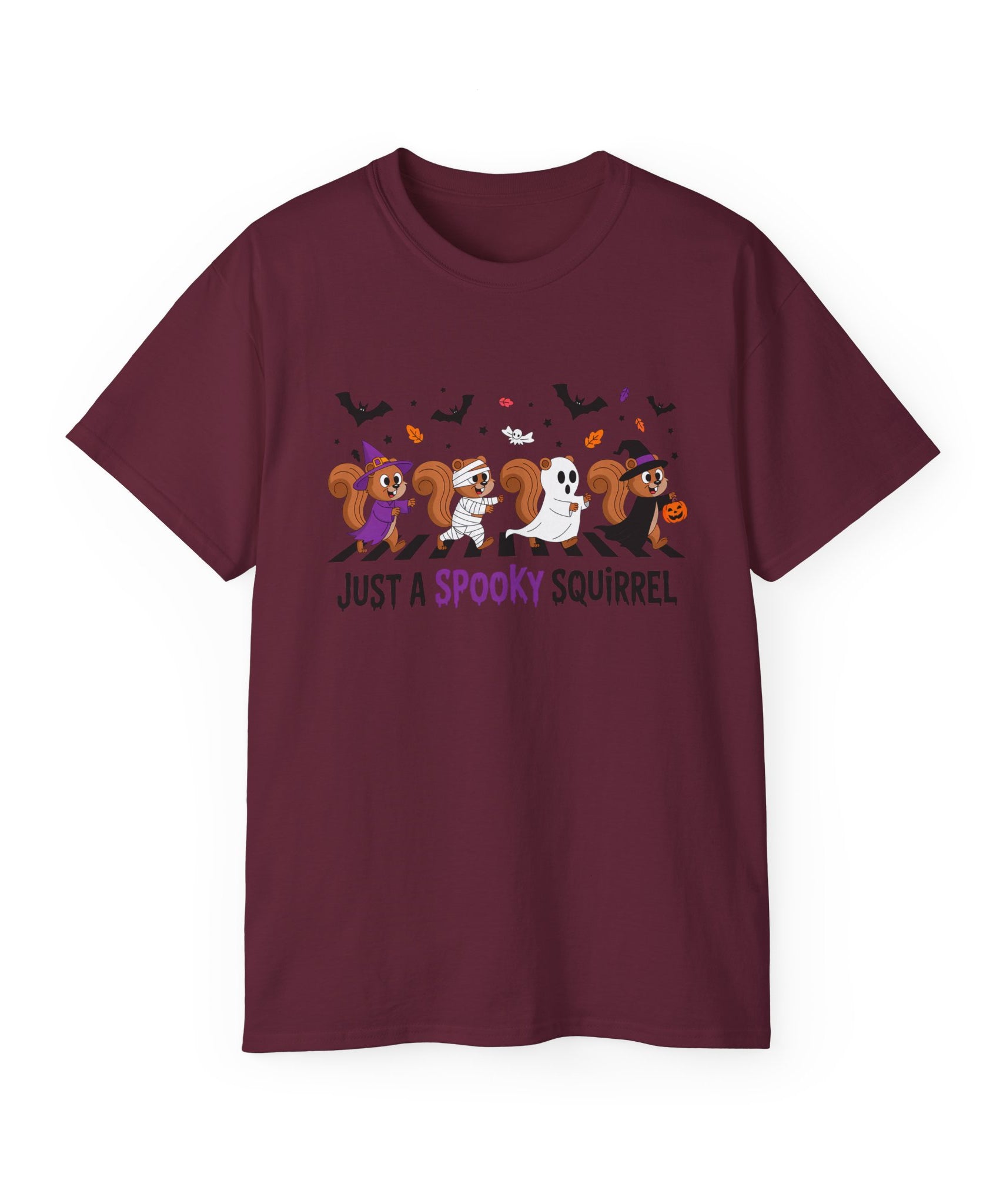 Spooky Squirrel Halloween Tee Design