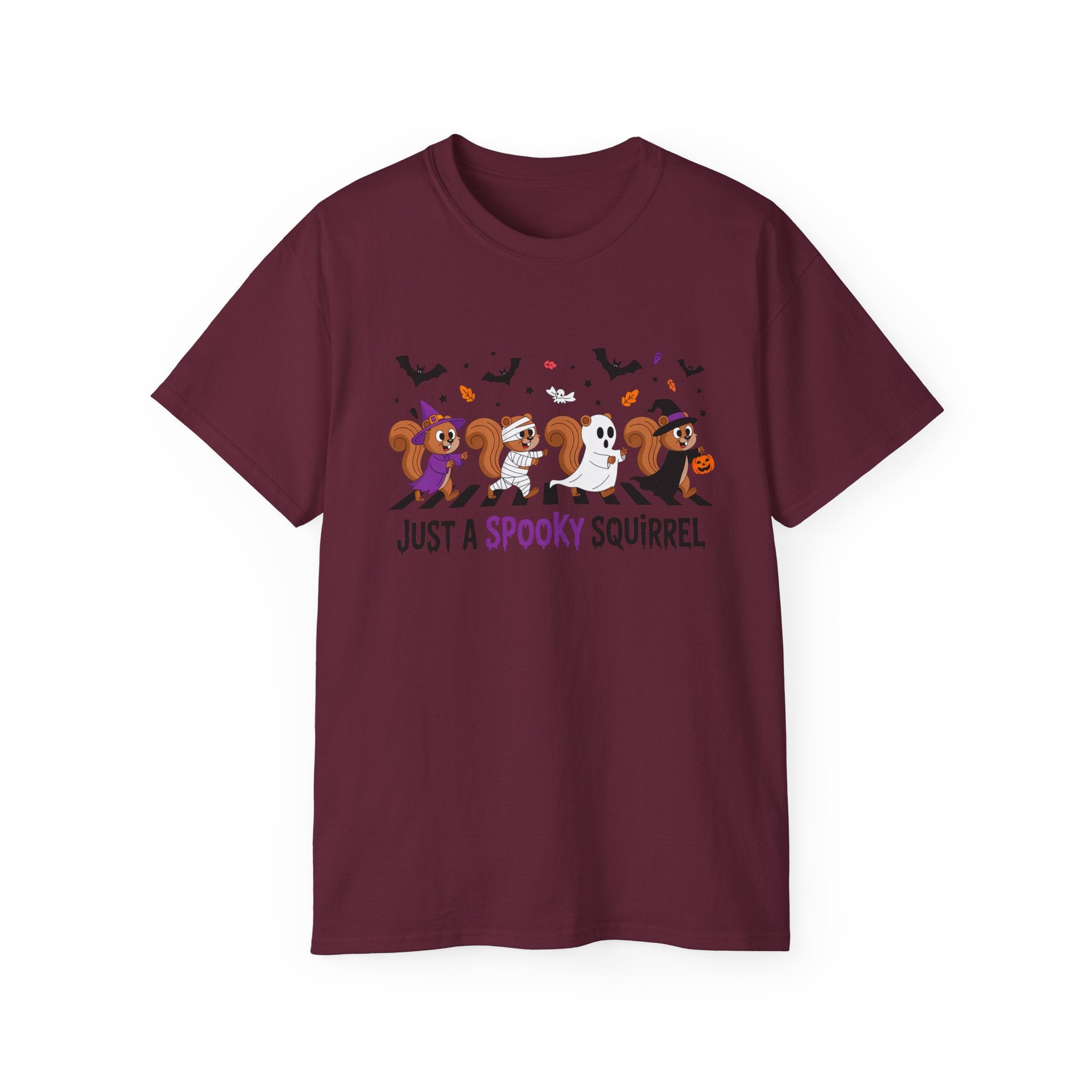 Spooky Squirrel Halloween Tee Design