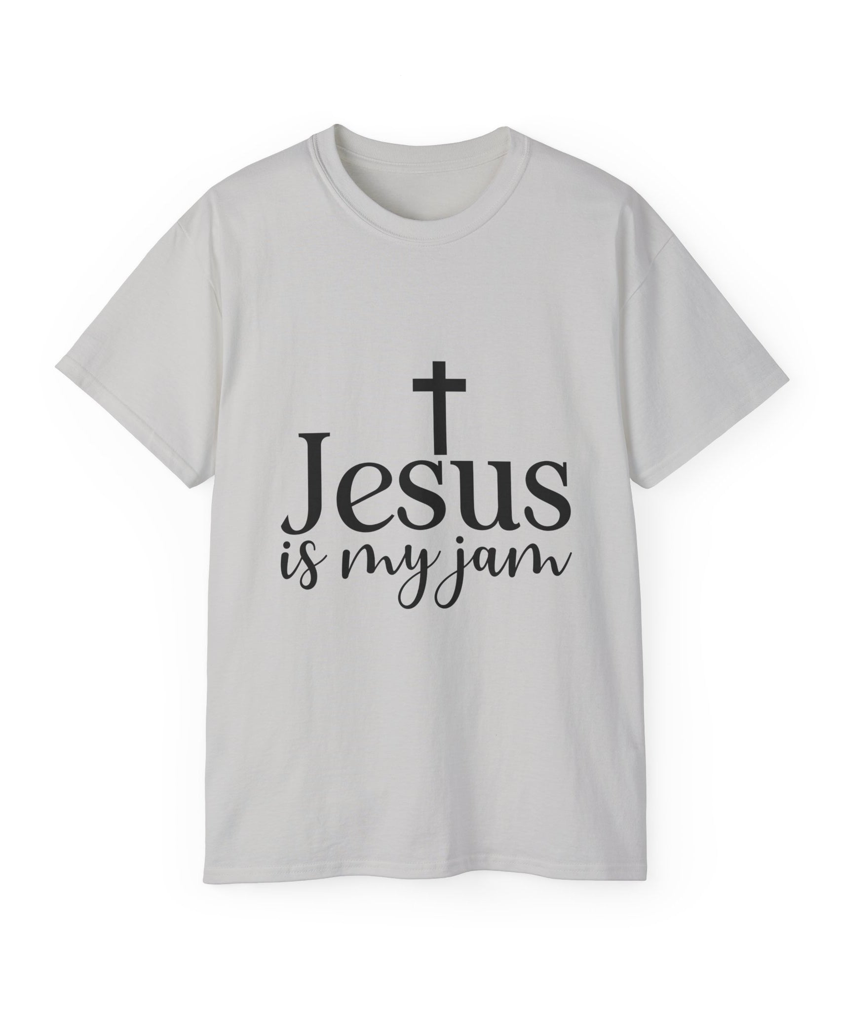 Unisex Jesus is my jam Tee - Inspirational Casual Wear, Christian T-Shirt, Motivational Gift, Faith-Based Apparel, Everyday Comfort - Gallory Hive
